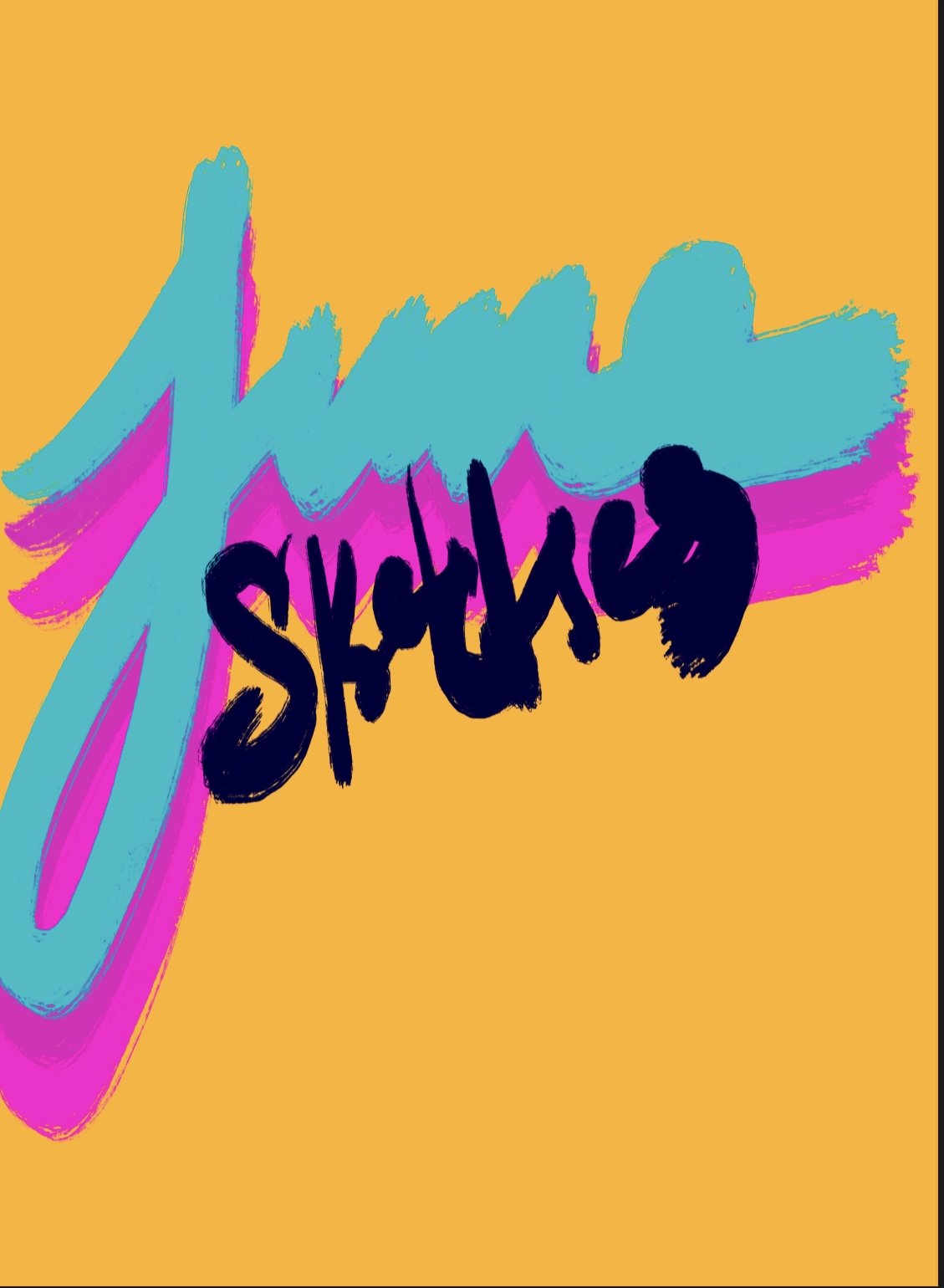 Cover photo for the Jason June linework book in digital download.
