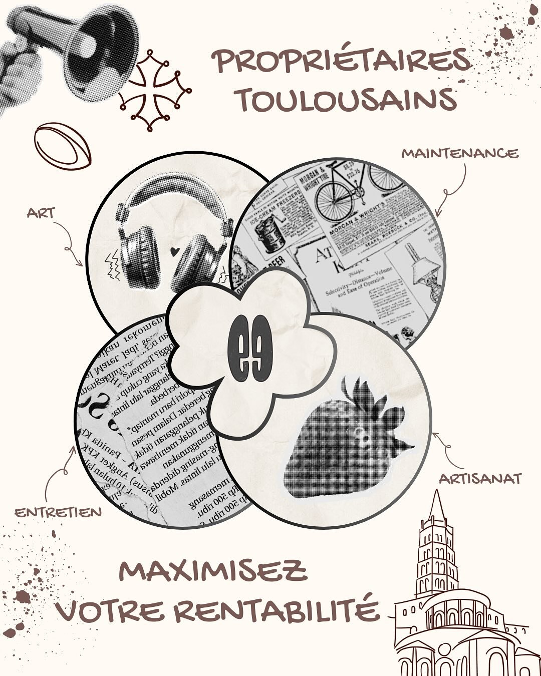 📣 PROPRIÉTAIRES TOULOUSAINS
Et si votre bien devenait le cœur battant d’une expérience locale, humaine et mémorable ?
Avec UniqueX by uneeka*, vous êtes au centre d’un écosystème engag&eacu