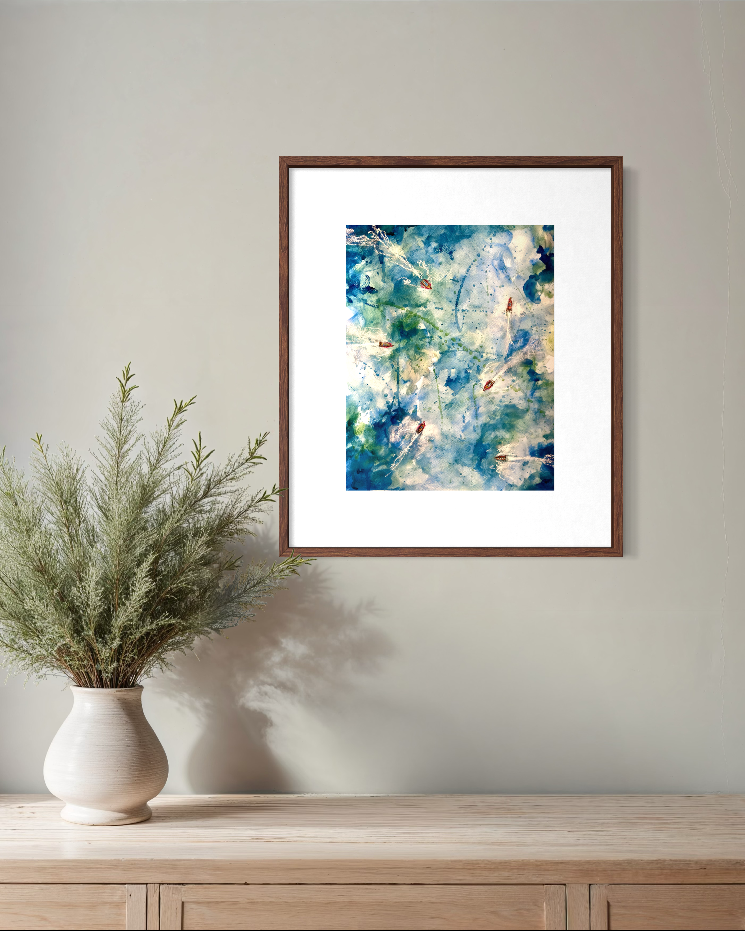 'Boat Day' – Print