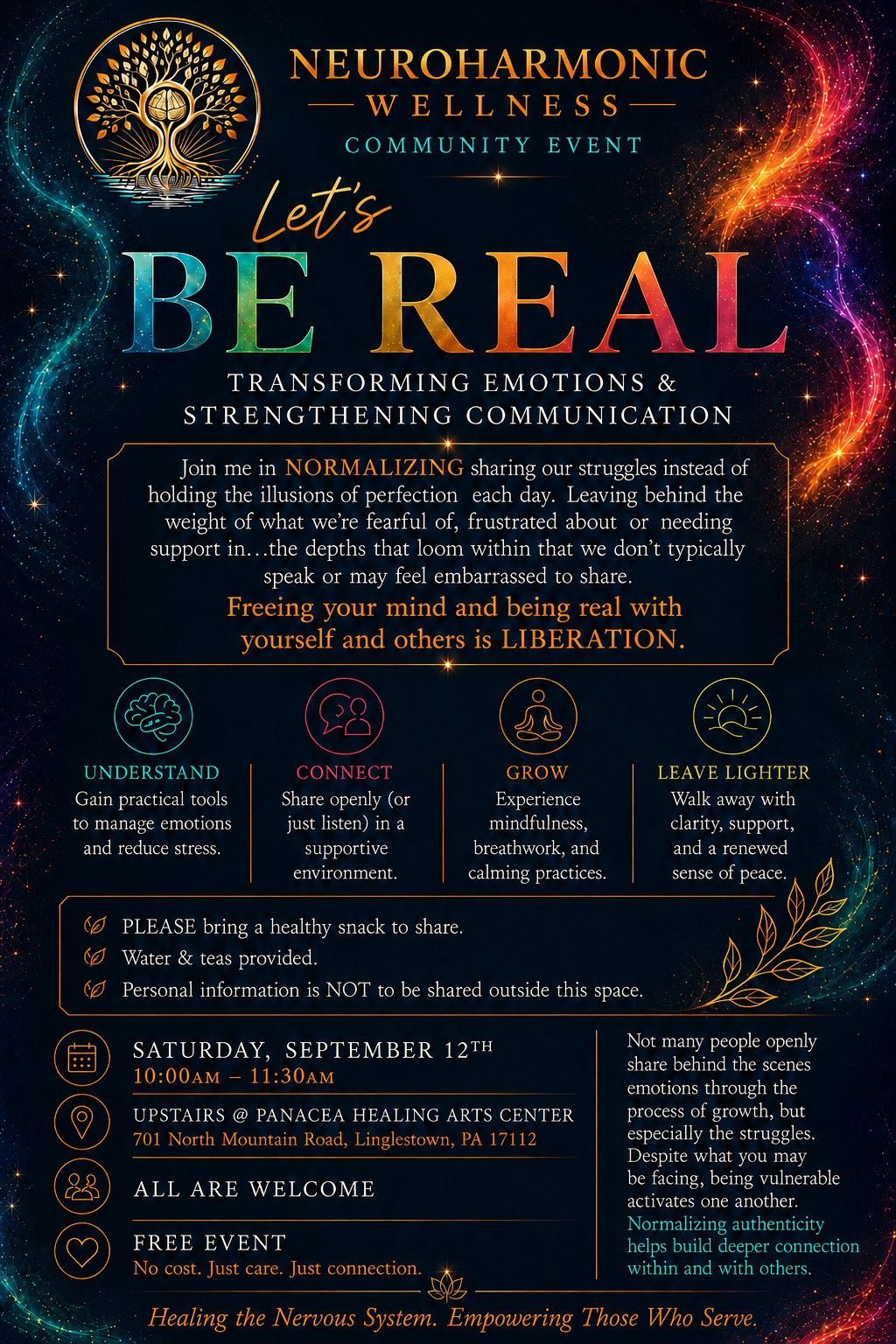 Be Real - w/ Ashley (FREE EVENT!) 
