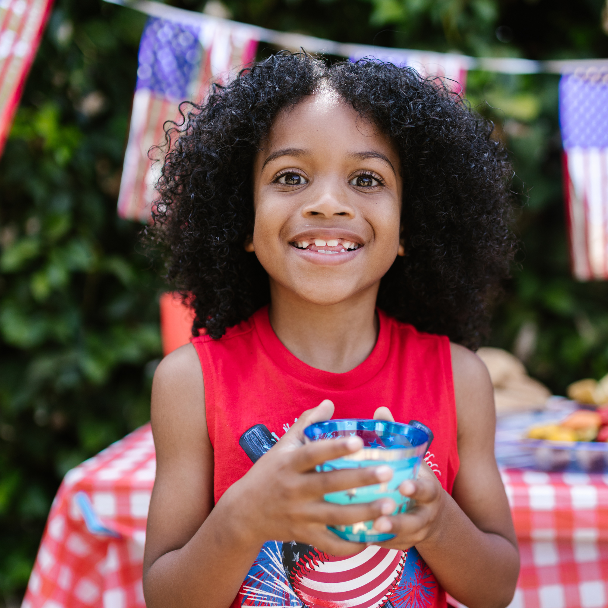 Red, White, and Brush!
