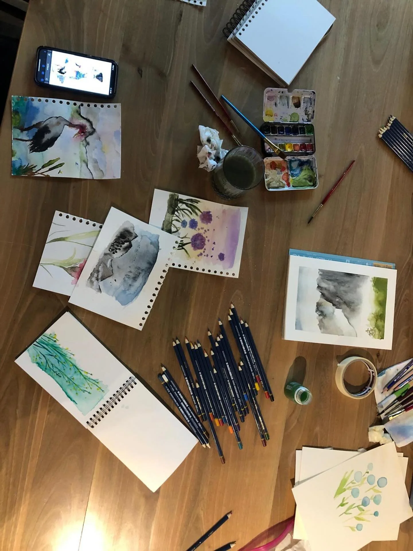 Arts can touch the soul in a way that many other forms of ministry aren&rsquo;t able to. 

One of EI&rsquo;s staff hosted a watercoloring event for women, providing them a space to open their hearts and express themselves freely.