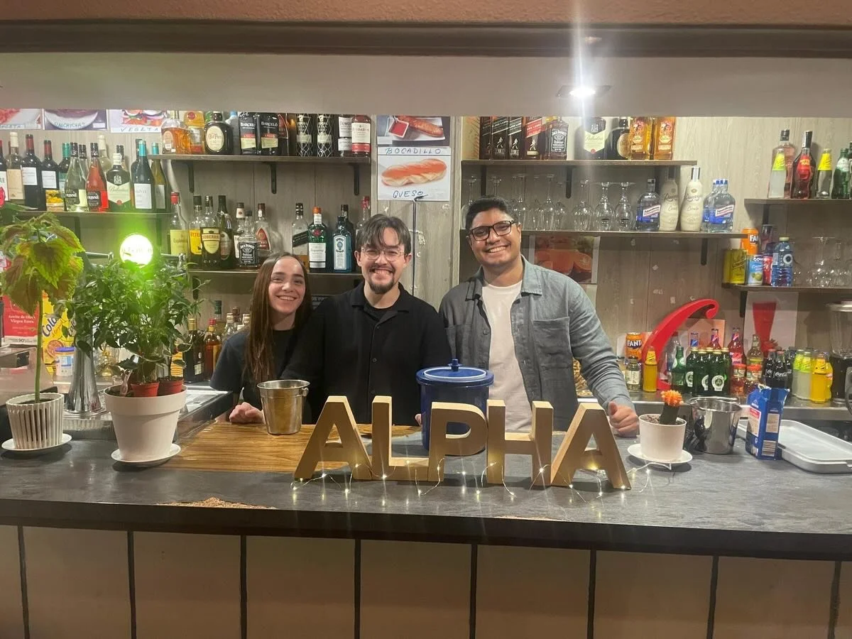 Team Spain hosted their first Alpha dinner this week, with over a dozen people in attendance who were open to learning about God. 

It was a wonderful night of food, fellowship, and meaningful conversations.