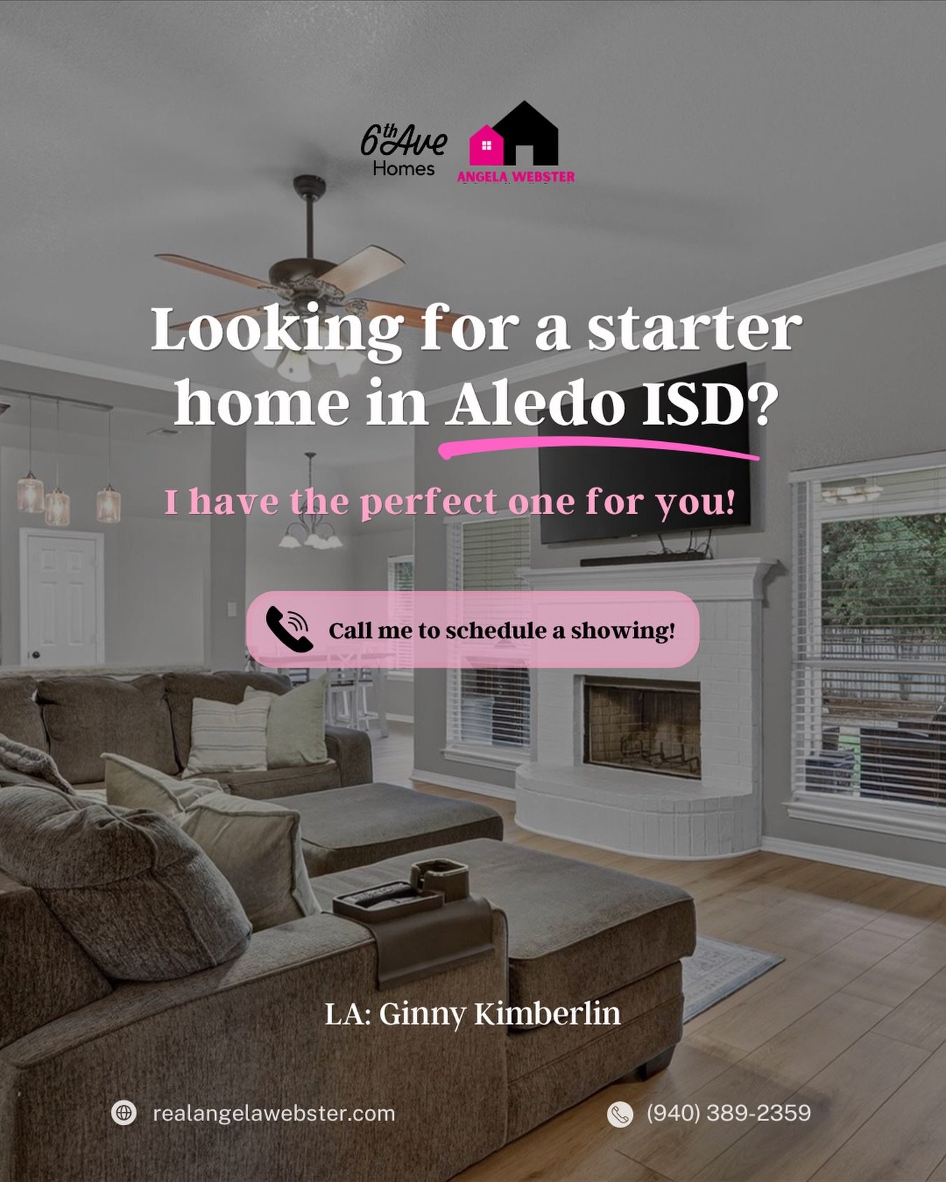 Looking for your first home in Aledo ISD? ✨
This one might just be the perfect fit! From the cozy feel to the beautiful space, it&rsquo;s the kind of home that makes you picture your life there the moment you walk in. 

If you&rsquo;ve been waiting f