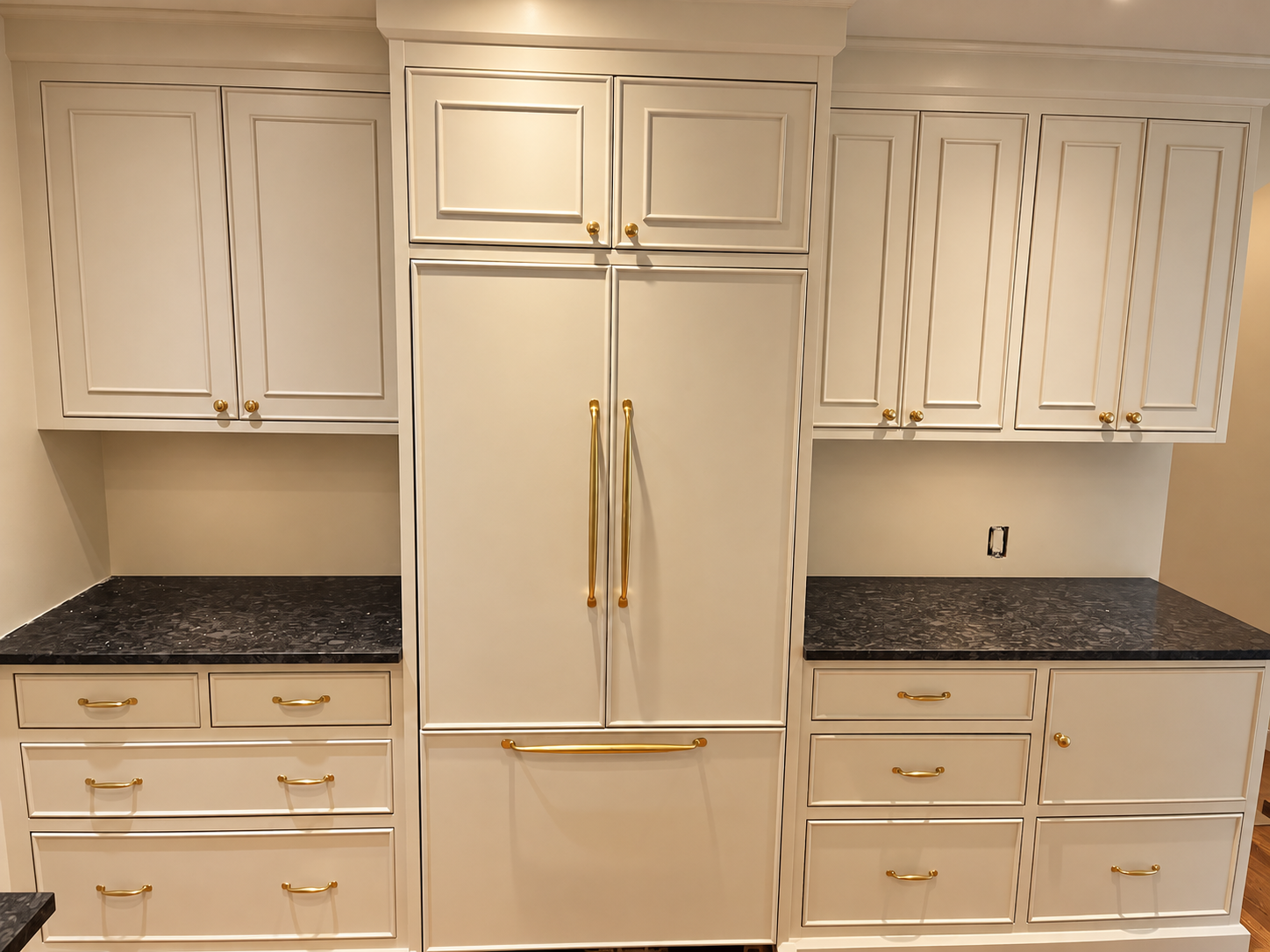 Paneled refrigerator
