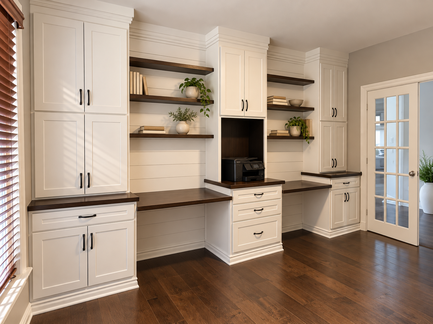 Home office built-ins