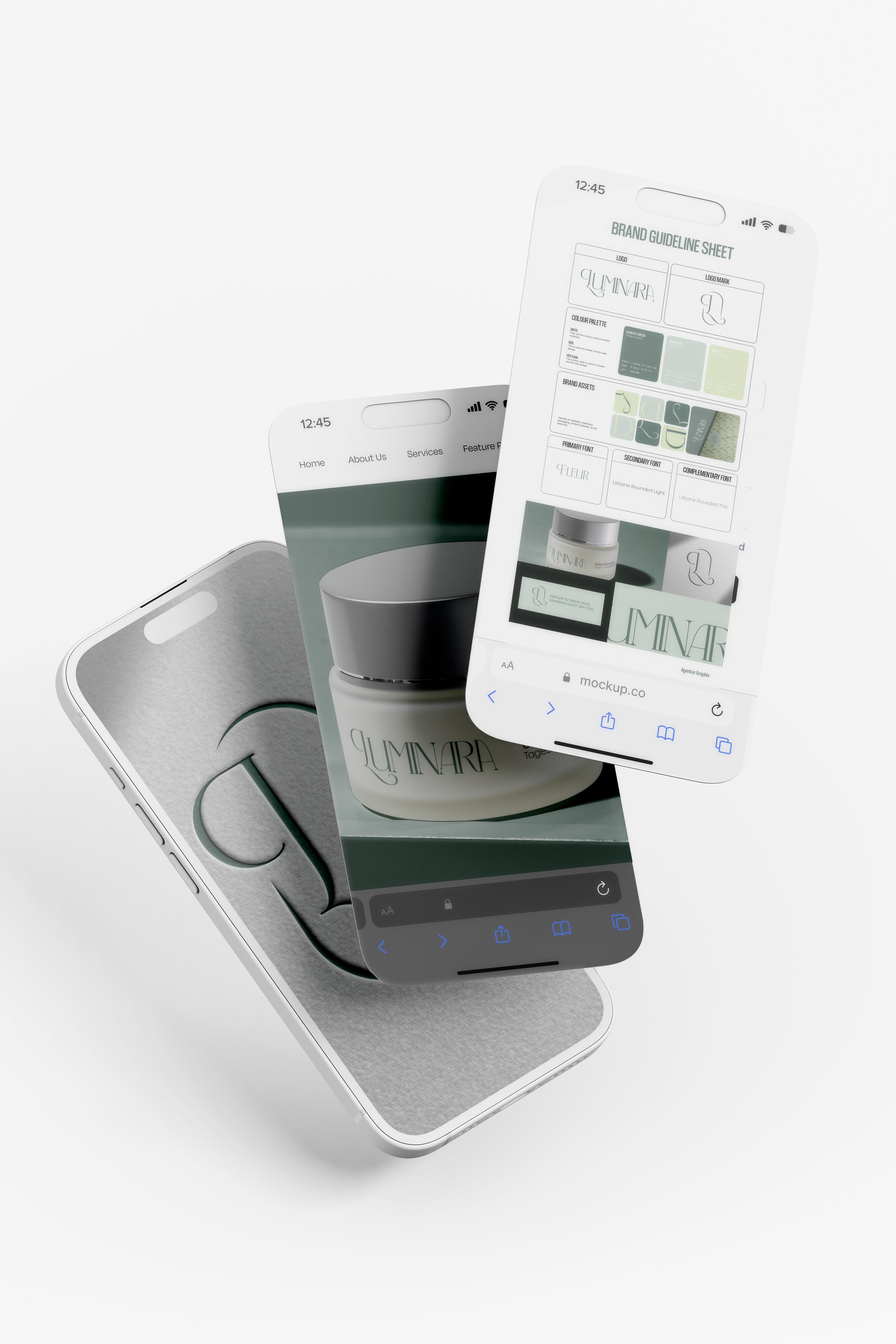 Branding-Prozess – Entwicklung einer neuen Markenidentität für ein internationales Unternehmen.