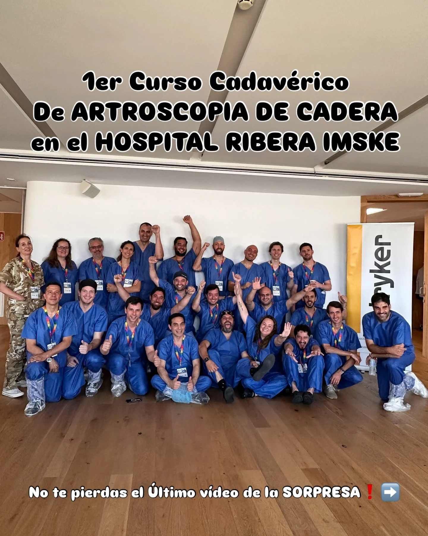 🇪🇸 &iexcl;EL 1er CURSO CADAV&Eacute;RICO DE ARTROSCOPIA DE CADERA en el @hospitalriberaimske ! 🔥

Un d&iacute;a espectacular lleno de ense&ntilde;anza, aprendizaje y pasi&oacute;n por esta t&eacute;cnica que est&aacute; revolucionando la cirug&iac