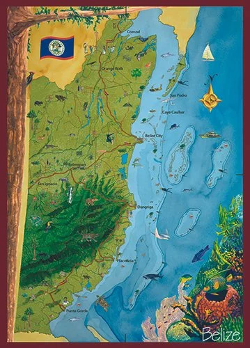 J 46 Map of Belize