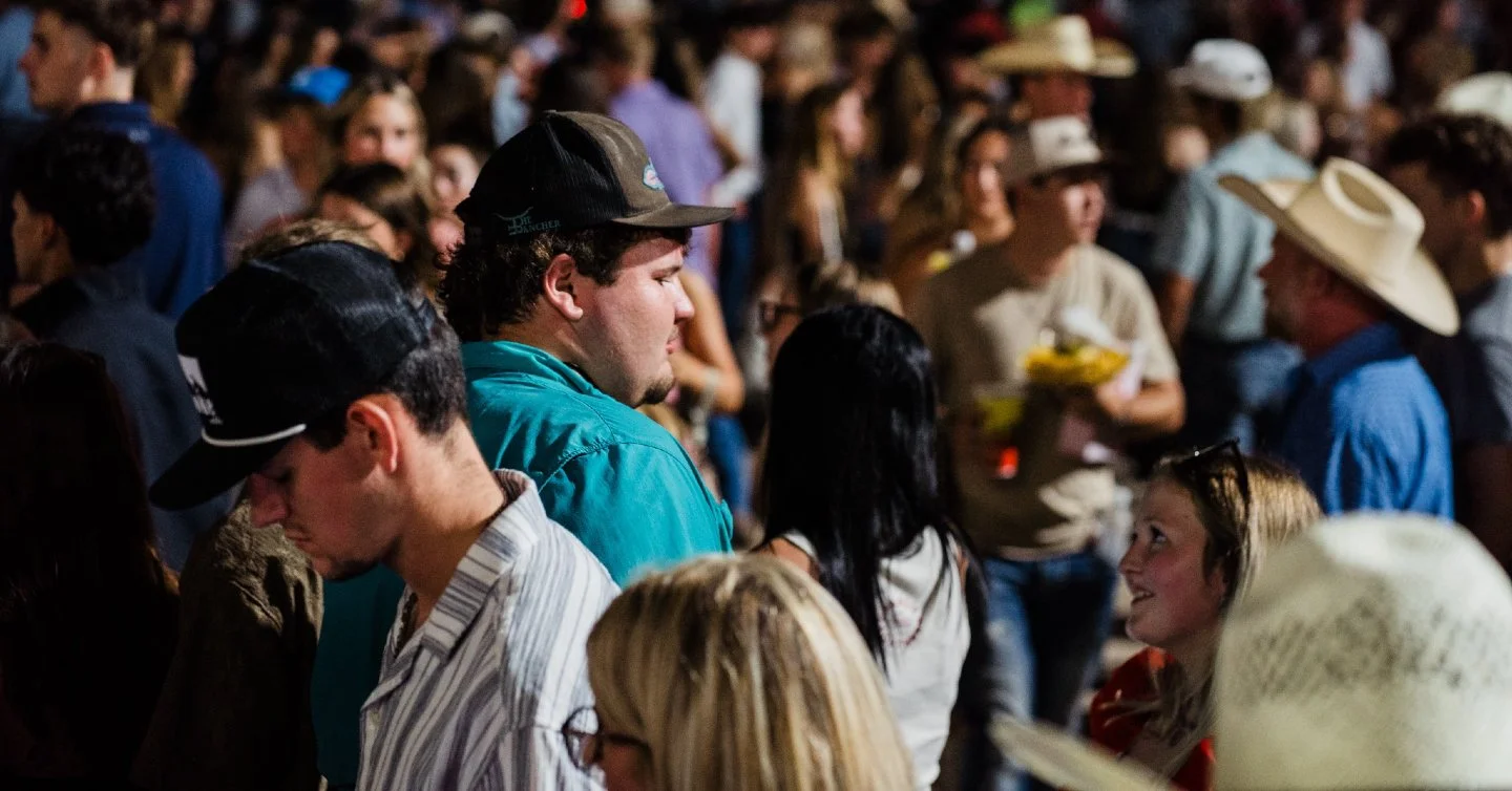 Arena lights. Cowboy nights. ✨