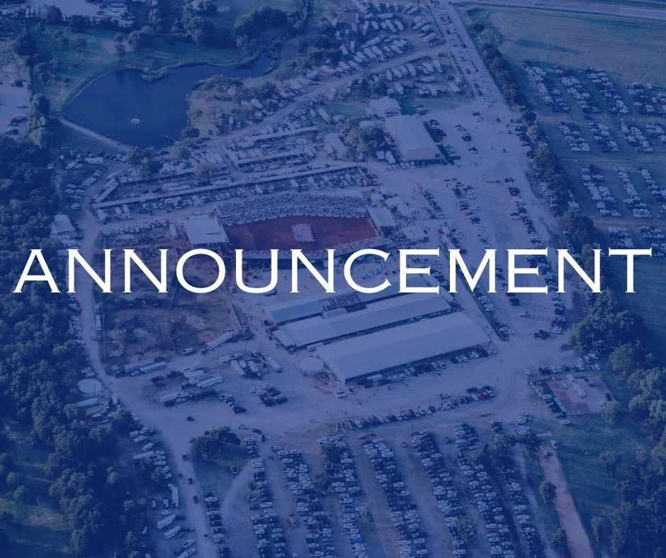 ANNOUNCEMENT: 

IMPORTANT HEALTH UPDATE: EHV-1 PROTOCOLS IN EFFECT

Due to the confirmed EHV-1 (Equine Herpesvirus) outbreak currently affecting Texas, we are implementing immediate biosecurity protocols to protect our horses and our facility.

NO HO