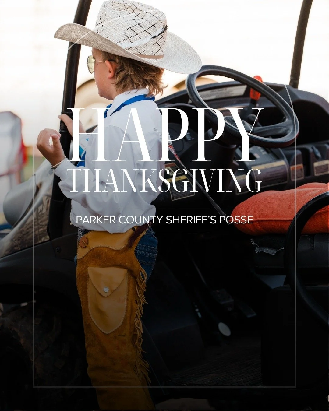 🦃 Happy Thanksgiving from the Parker County Sheriff&rsquo;s Posse!