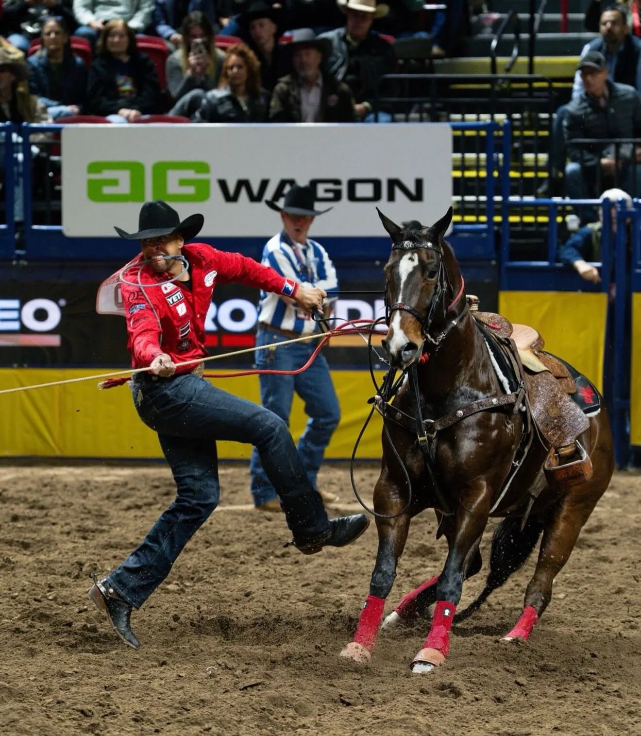 2025 PCSP Tie Down Champion, Shad Mayfield, comes out on FIRE and takes Round 1 🔥
Parker County is proud and ready to cheer him on through the next nine rounds! 🤠
📸: @cowboychannel @themoneymayfield 
#ShadMayfield #PCSP #FrontierDaysRodeo #TieDown