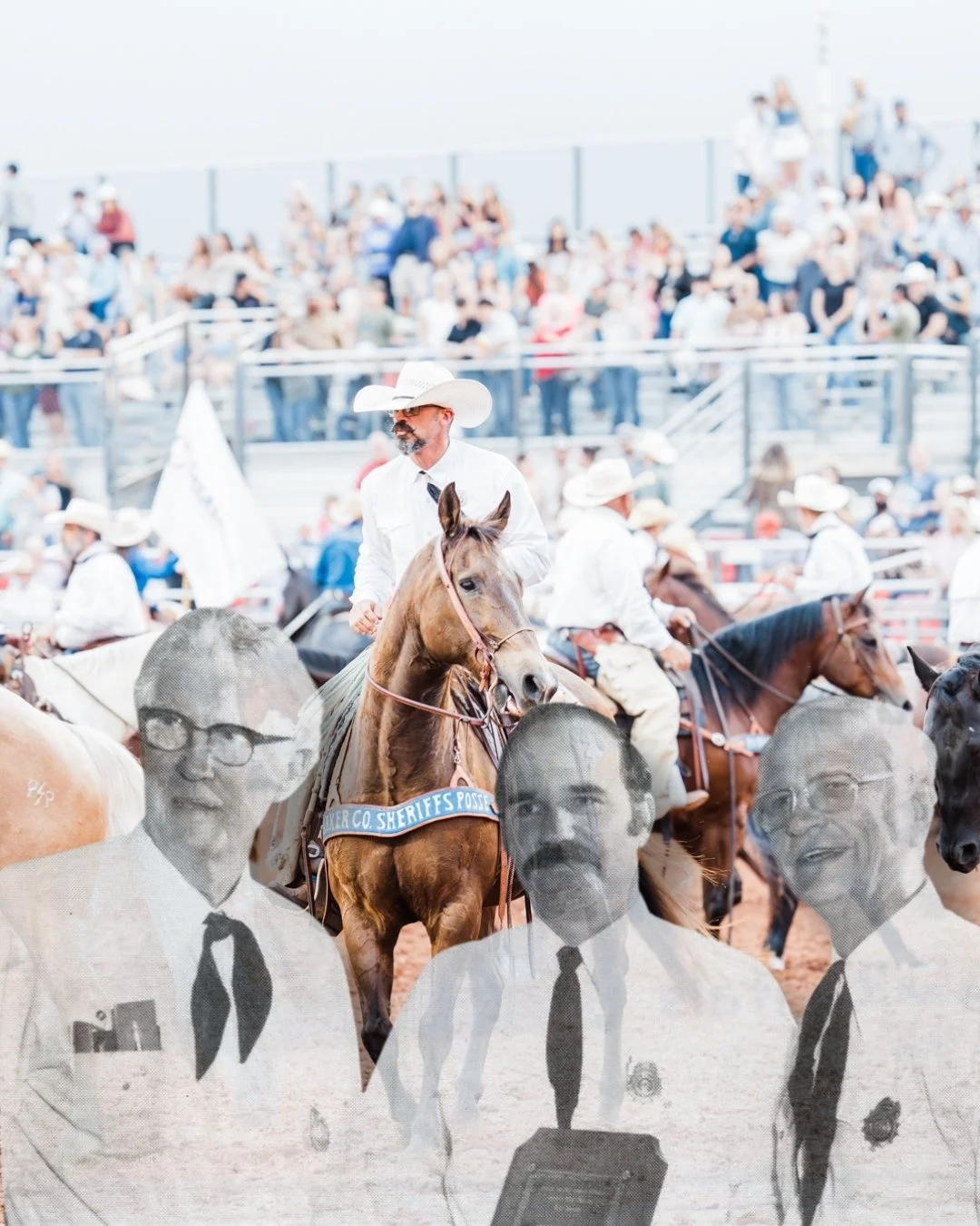A look that's never going out of style.

#ThenAndNow #ParkerCountyFrontierDays