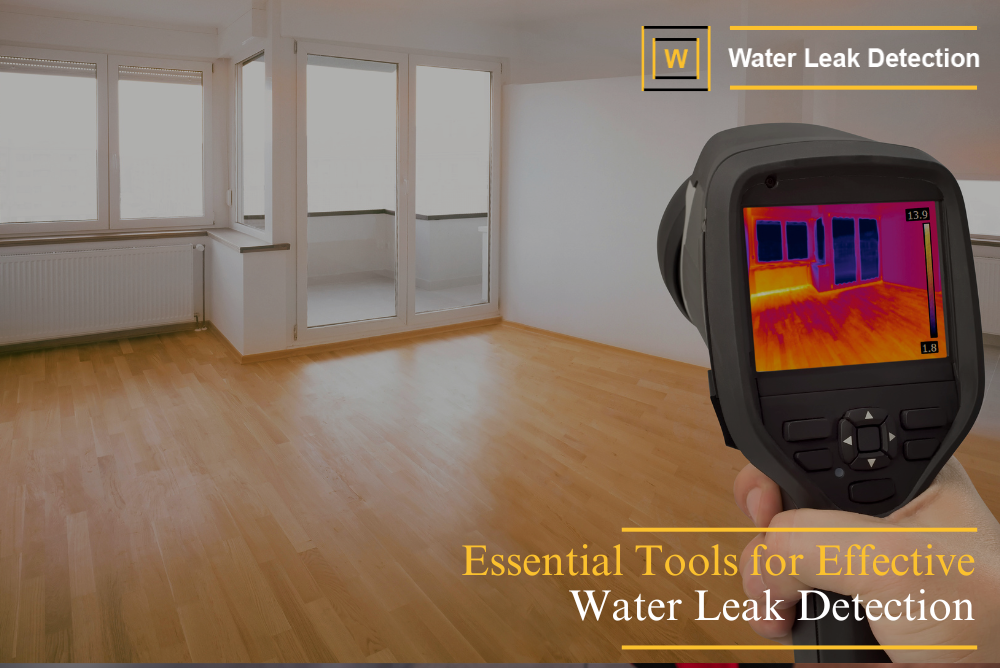 Infared heat detection for leaks