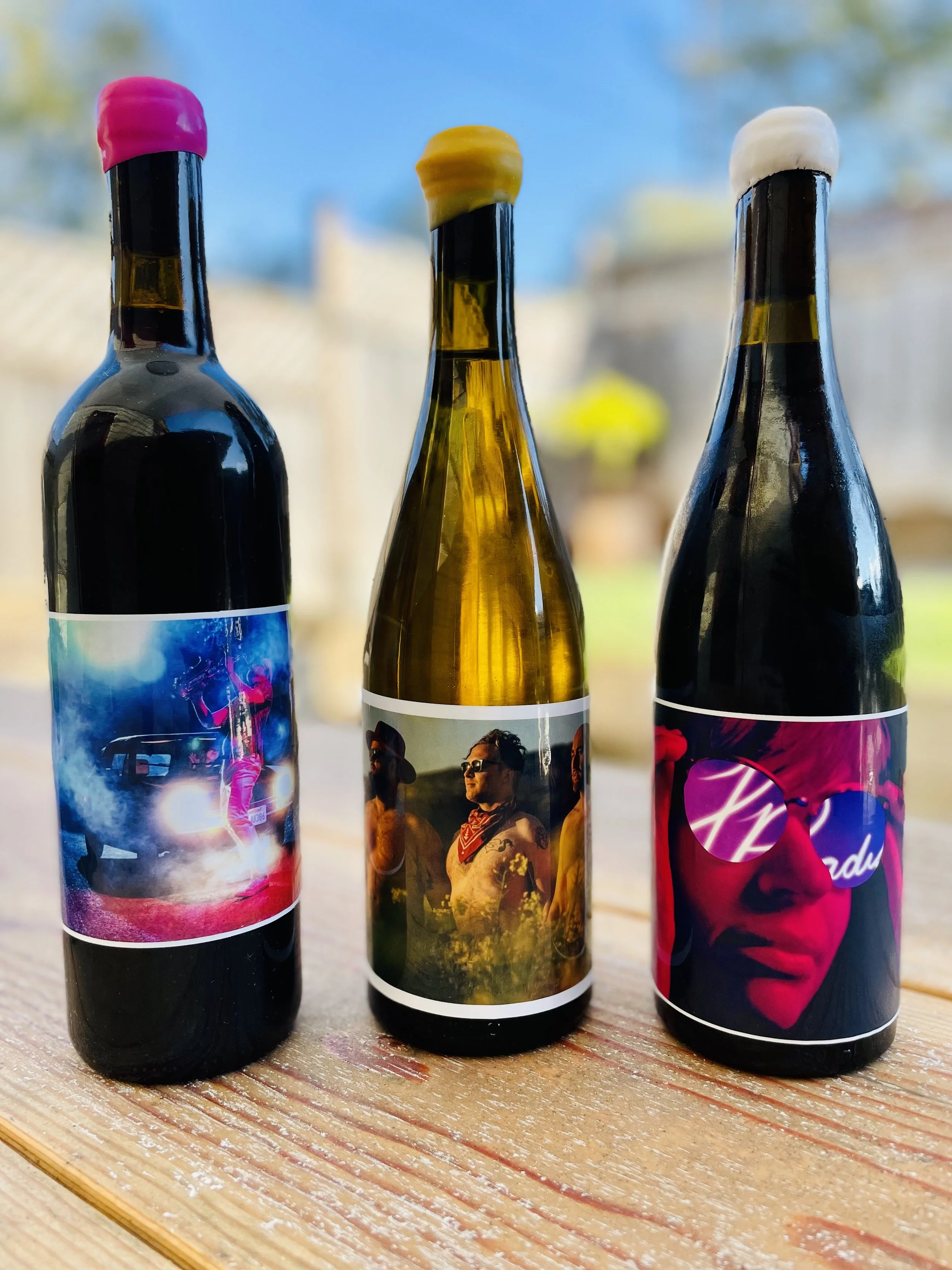 We packed our own wine with the support of Root Down Wines, Reeve Wines, & Lioco Wines.