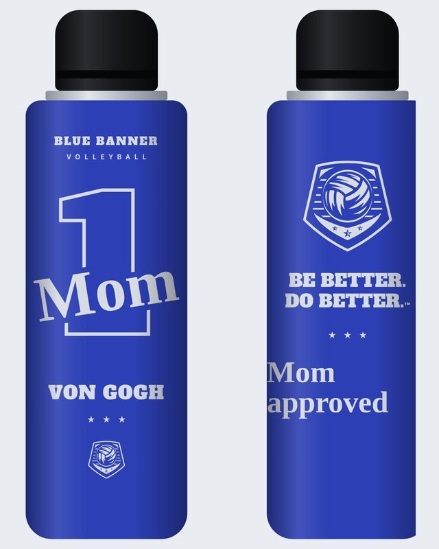 Number Mom tumbler · mom design, engraved front and back