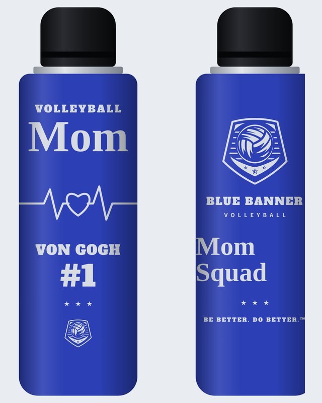Heartbeat tumbler · mom design, engraved front and back