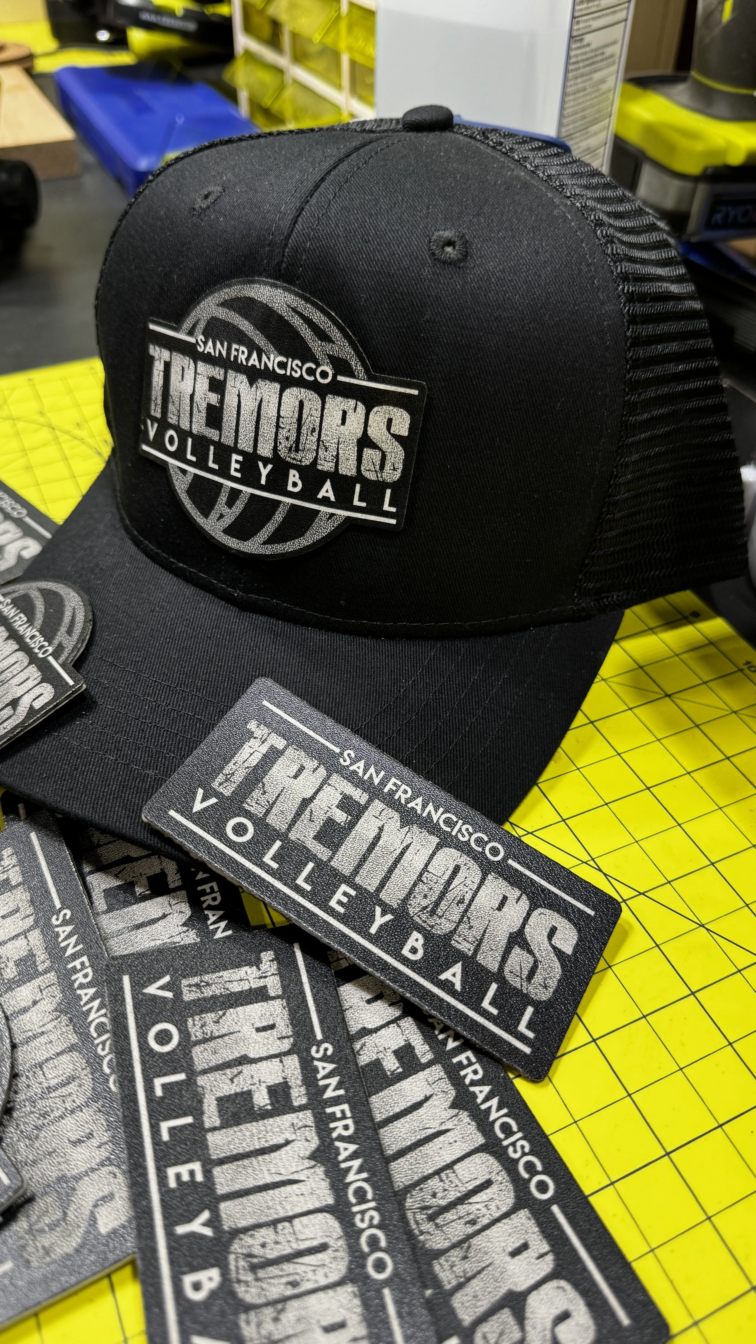 Custom Engraved Hat Patches - Optional w/Hat