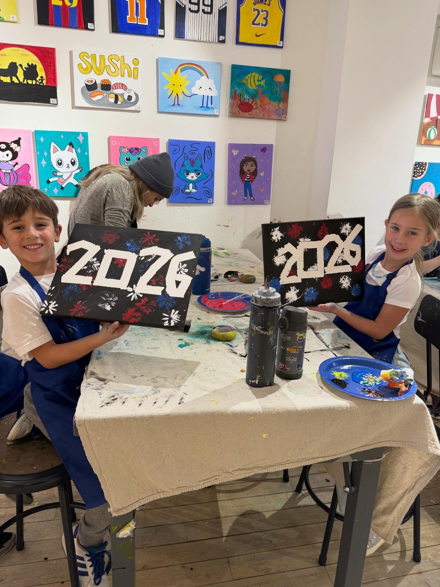 Winter break, you showed up ✨

All 3 locations SOLD OUT and our little artists took on bold, challenging projects&mdash;ending in artwork they&rsquo;re so proud of.

We&rsquo;ve got one final day of camp on January 2nd at Southampton + Madison, then 