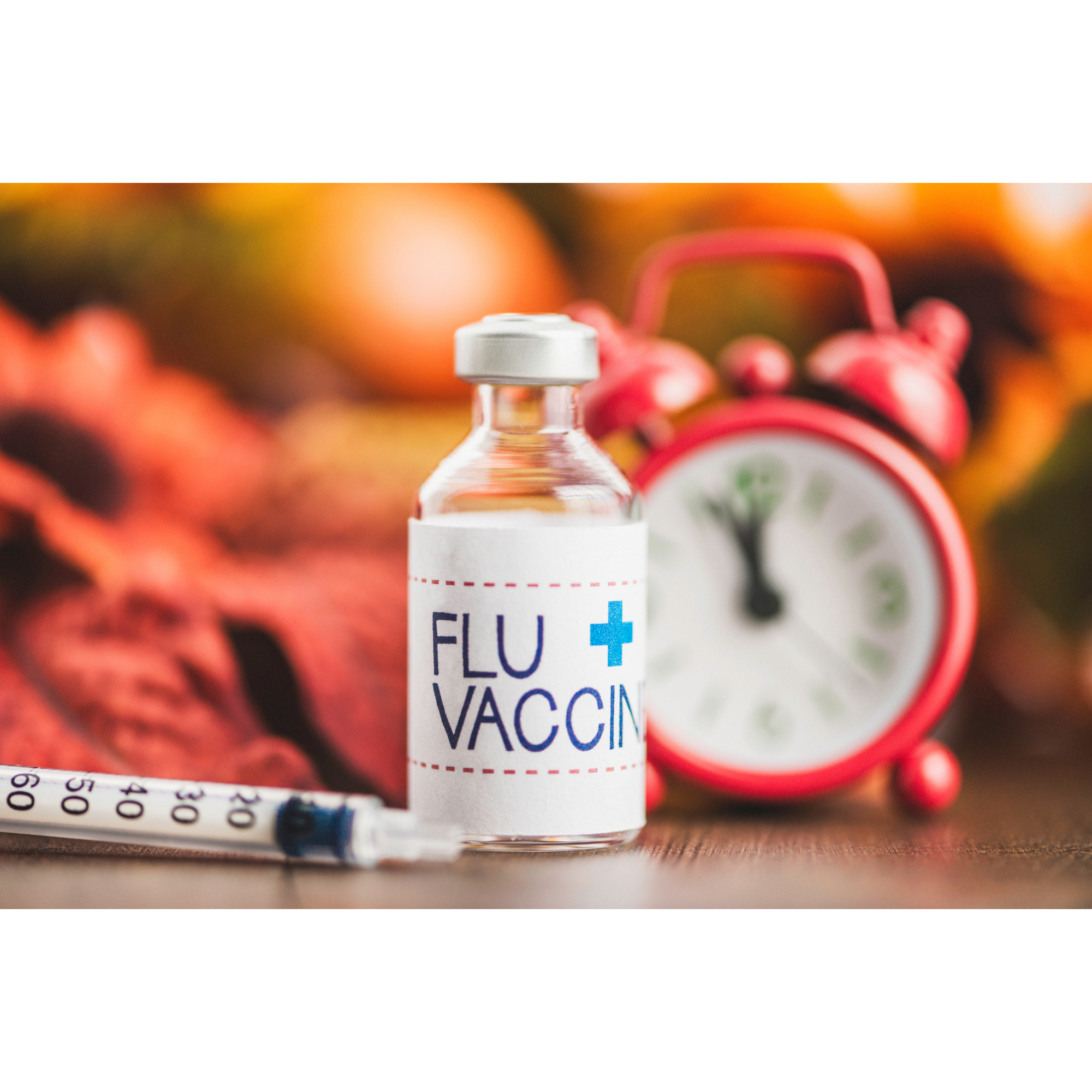 Flu Vaccine Announcement Illustration