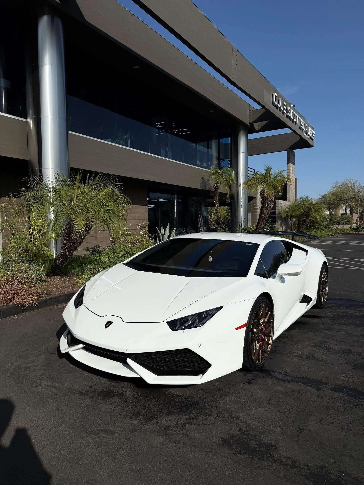 Lamborghini Huracan in for its maintenance detail for the month. If you&rsquo;re interested in keeping your vehicle in good condition please reach out we&rsquo;d love to add your vehicle to our fleet!