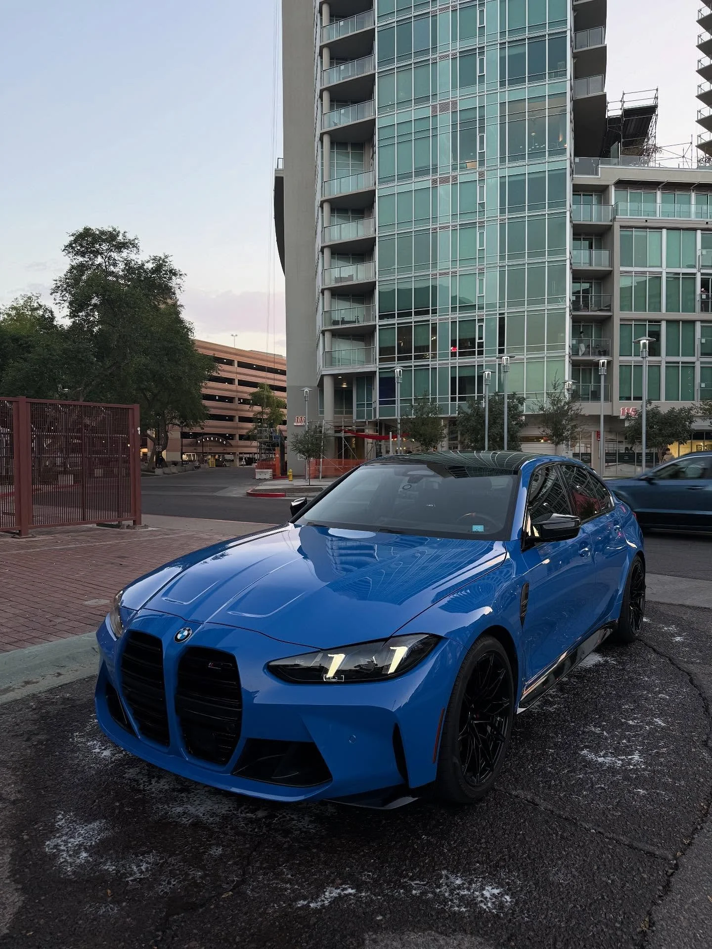 Turning heads with every reflection. This Santorini Blue M3 Competition received our full detail treatment, the perfect blend of color and clarity. 
#DetailingExcellence #BMWM3 #SantoriniBlue