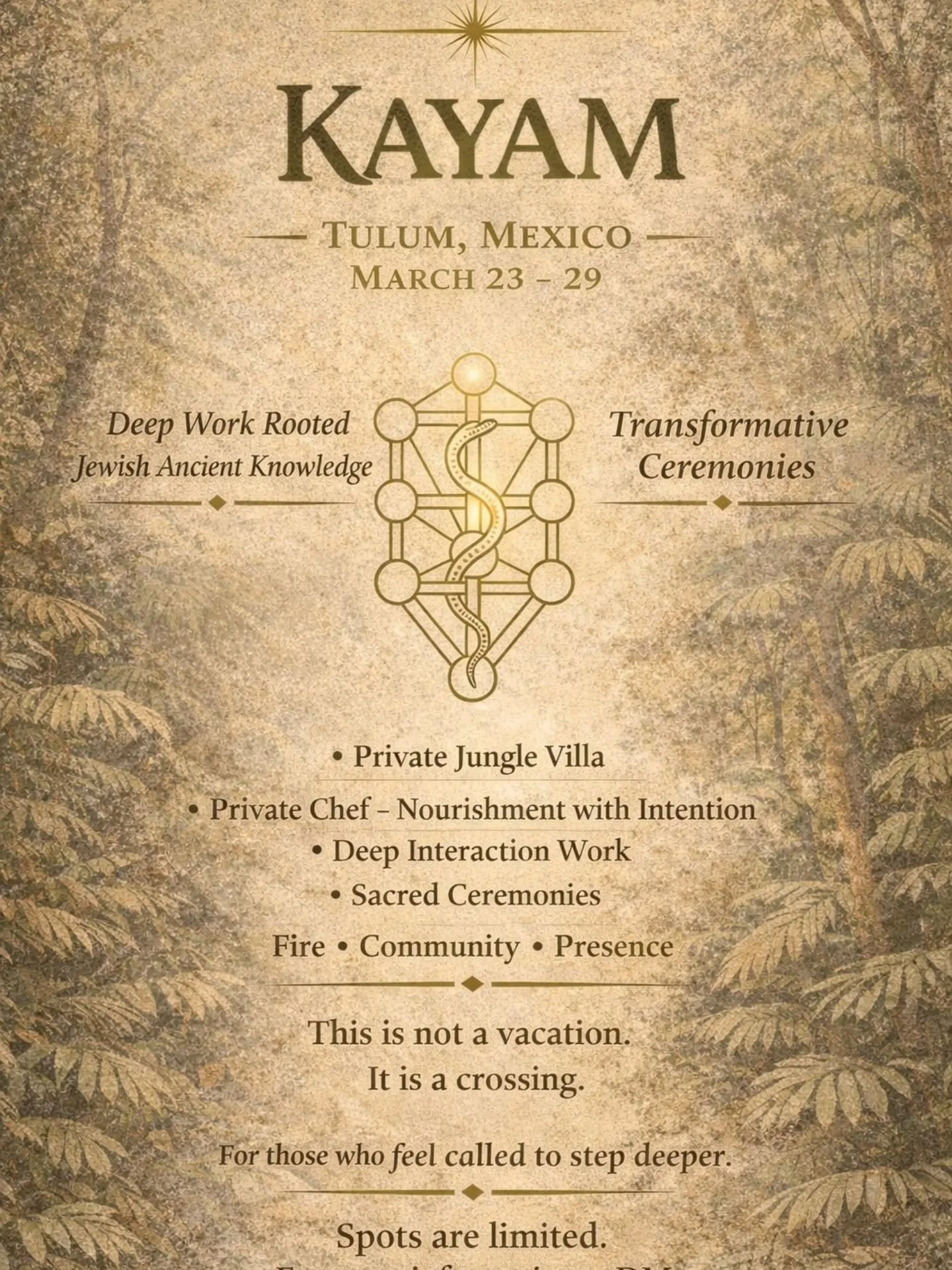 There are key moments in history when we cannot continue as usual.

We feel this is one of them.

Especially now &mdash;
when there is so much noise, opinions, polarization, and uncertainty &mdash;
we are being called into real inner work.

To return