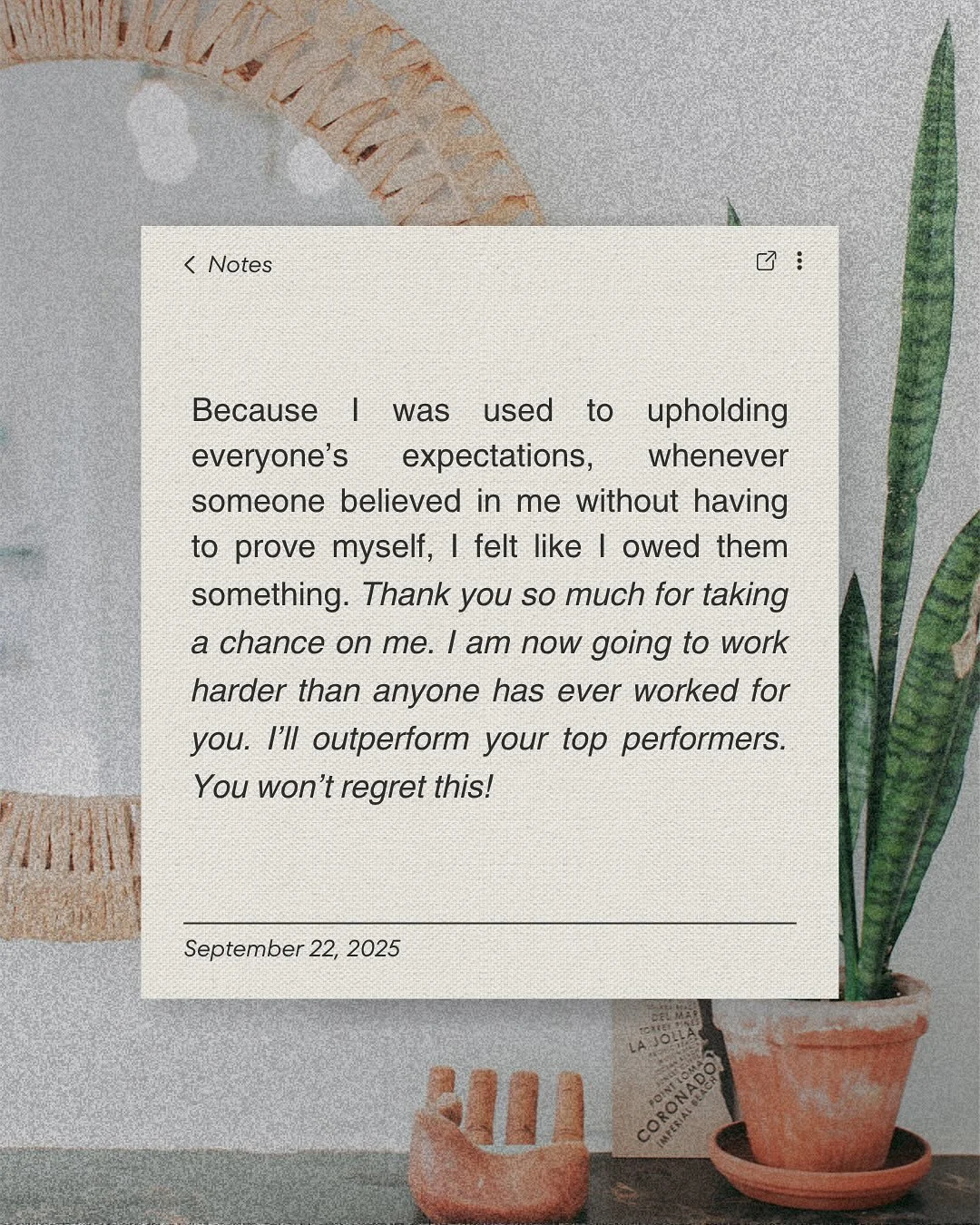 It took a year of writing a book to realize the success isn&rsquo;t actually about how many books you sell. It&rsquo;s who you become as you write.

Still writing over here. And good news/bad news &mdash; that&rsquo;s going to take more time than I e