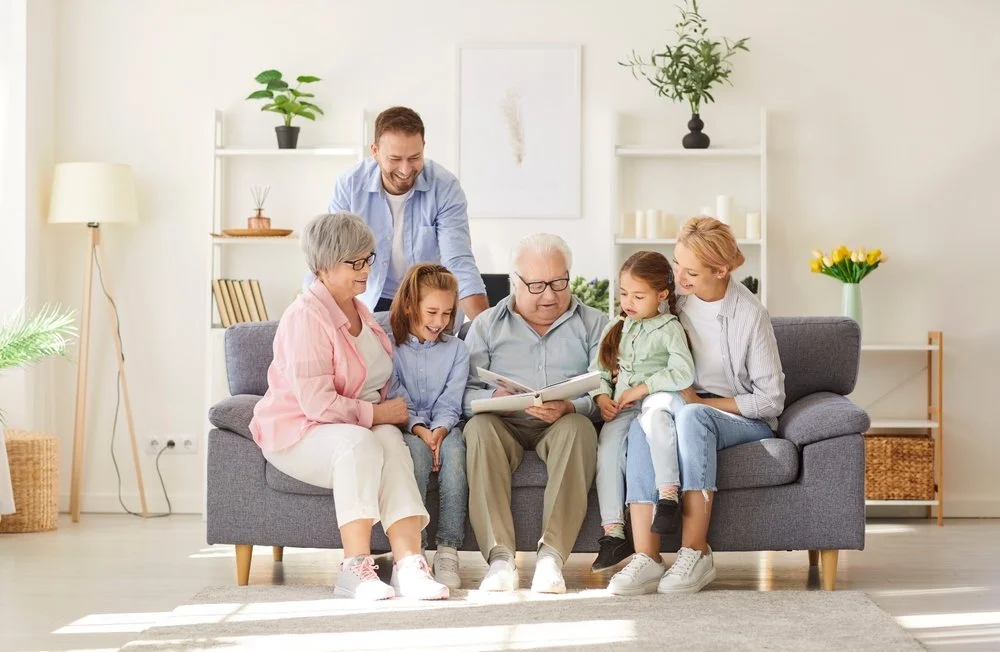 Family therapy session focused on improving communication and building healthier family relationships at CogDiversified.