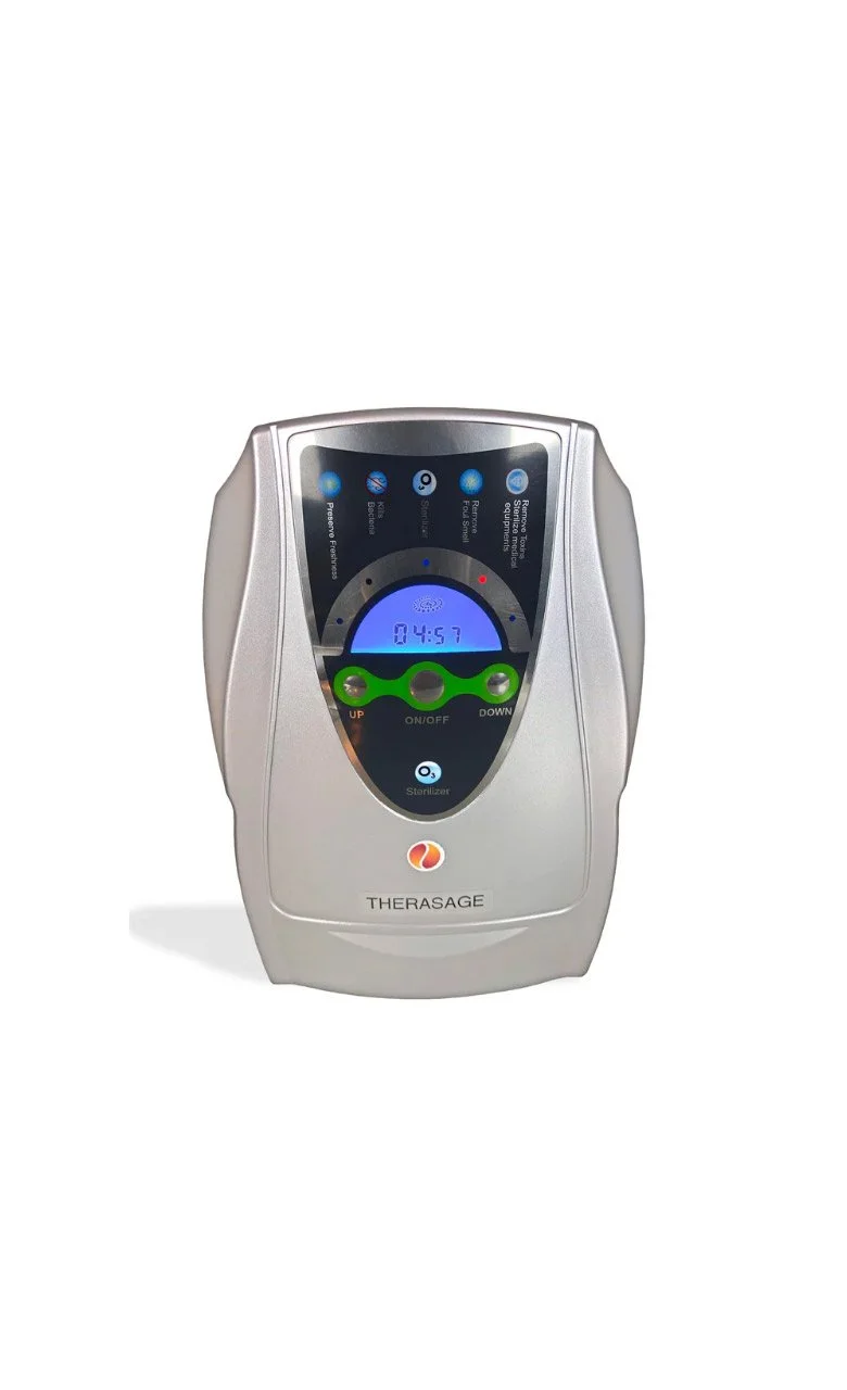 Therasage infrared heating pad control panel