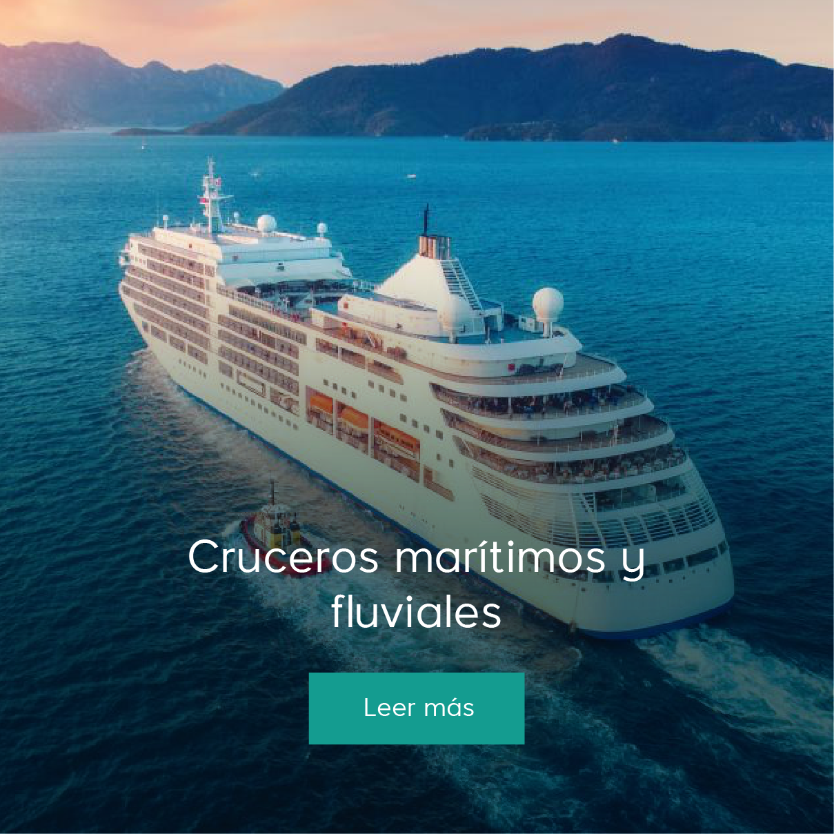 Cruceros marítimos y fluviales