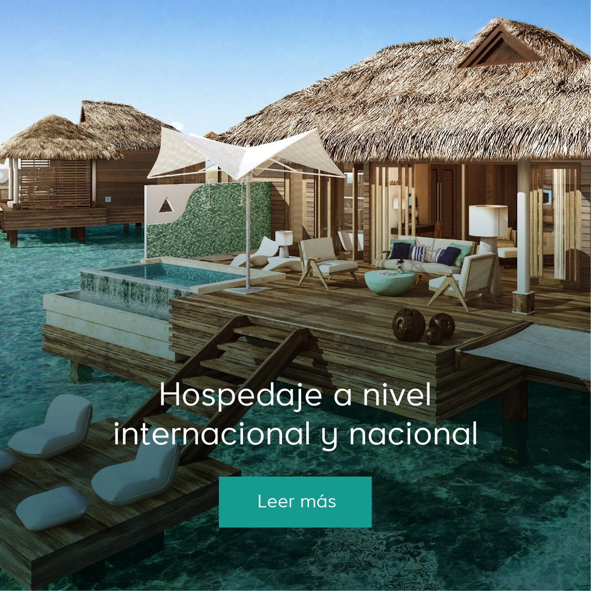 Hospedaje a nivel internacional y nacional