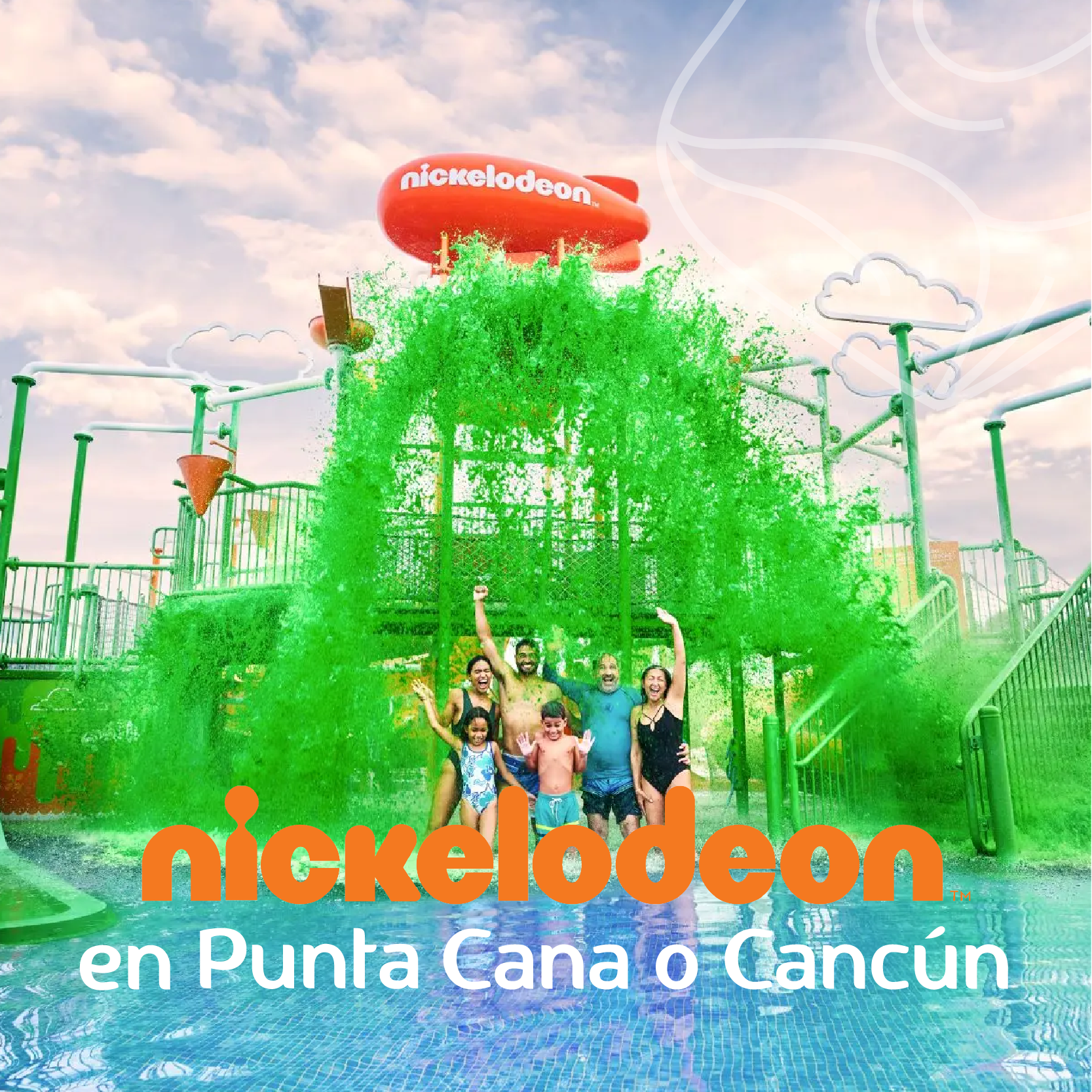 Nickelodeon en Punta Cana o Cancún