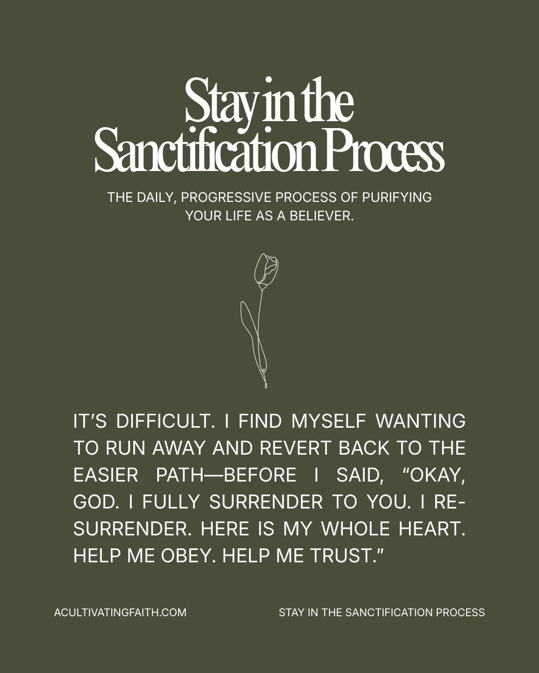 Wrote this as a reminder to myself in my notes app when I started feeling discouraged &amp; tempted to throw the towel in. I hope it&rsquo;s a help &amp; a challenge to you as it is to me🤍 

#shereadstruth #faith #sanctification #bibletruth #Jesusfo