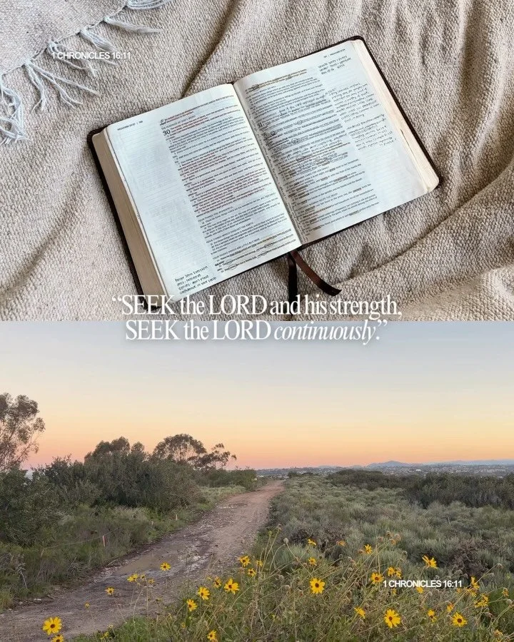 Seeking God for guidance is one thing; seeking God for His presence is another.

This morning I had to really sit and ask myself how often I go to Him only because I need help or direction. Sure, there&rsquo;s nothing wrong with that. He tells us to 