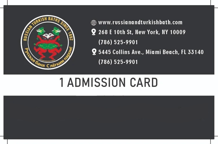 1 Admission Card