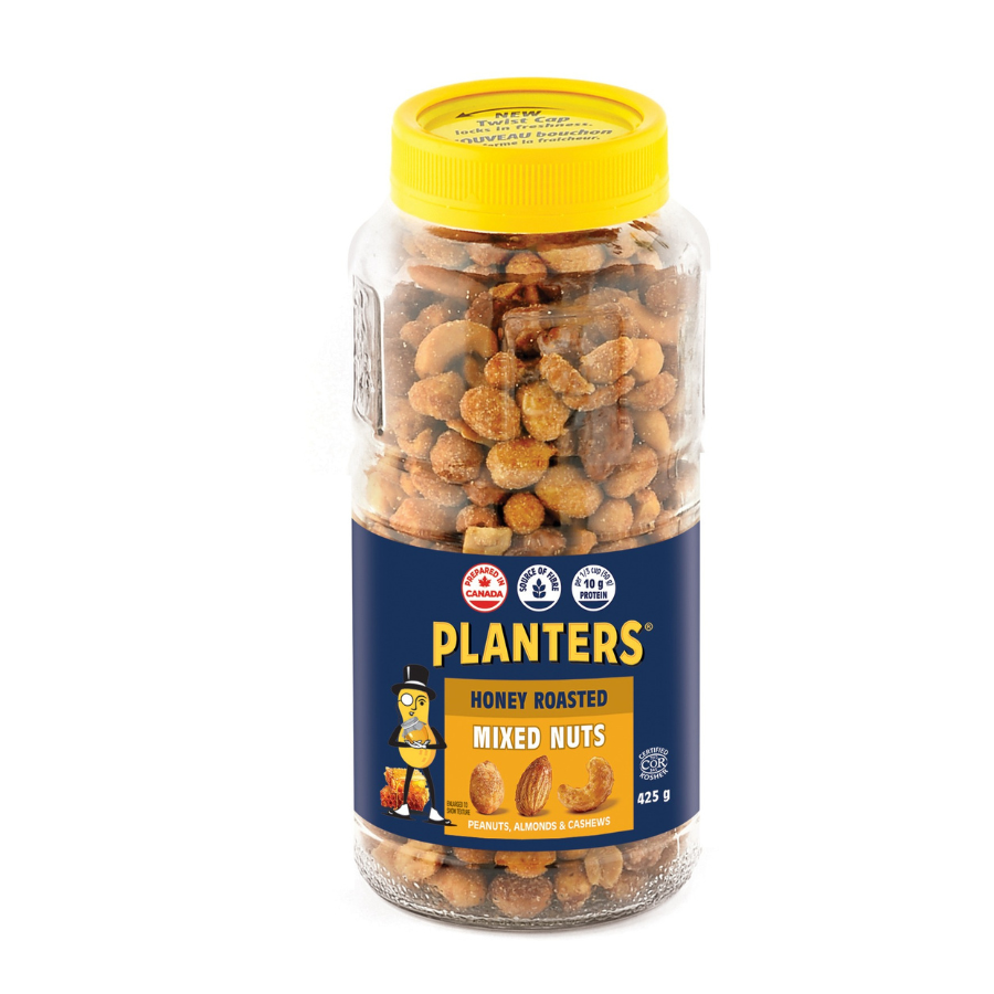 HONEY ROASTED MIXED NUTS 425G