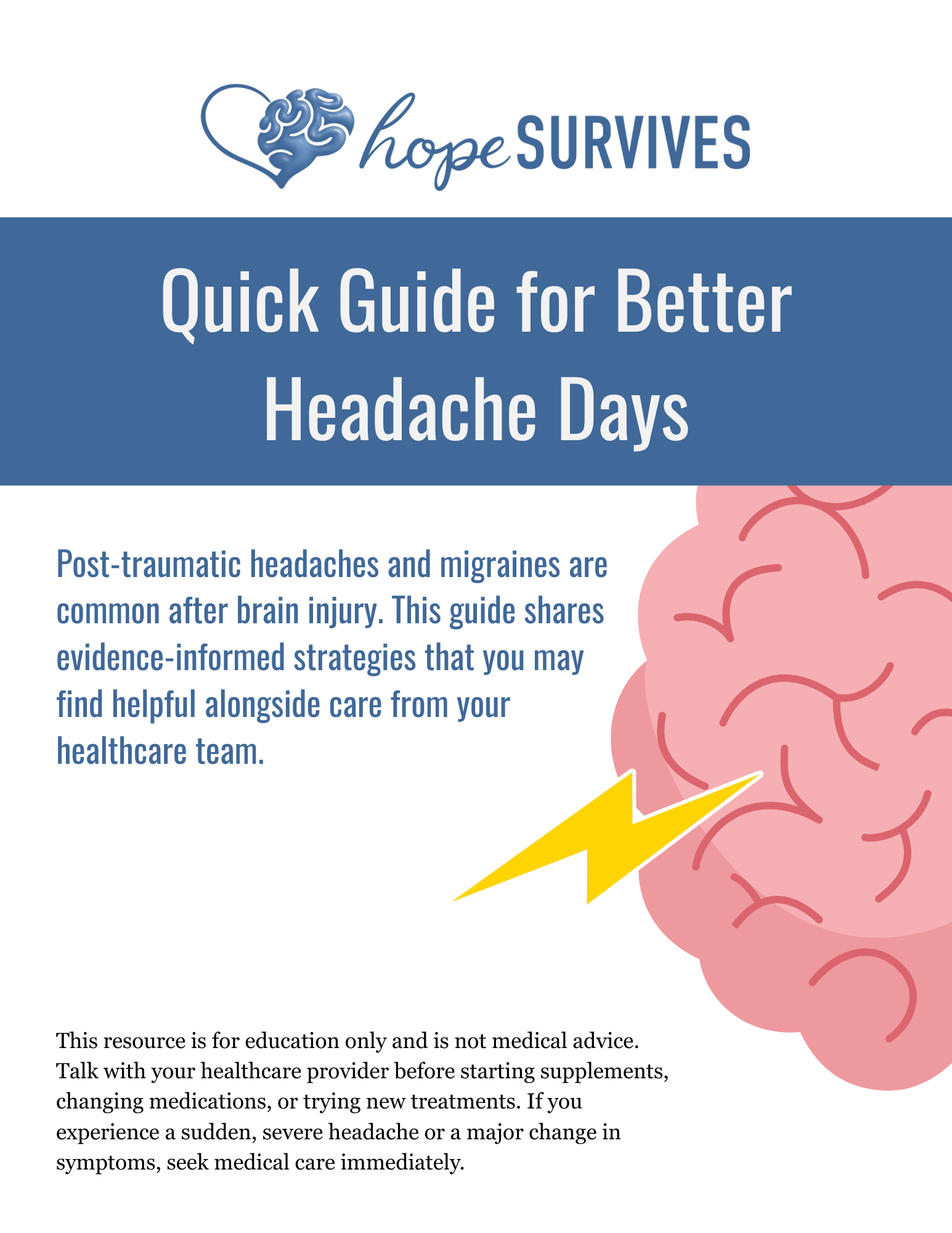 Quick Guide for Better Headache Days