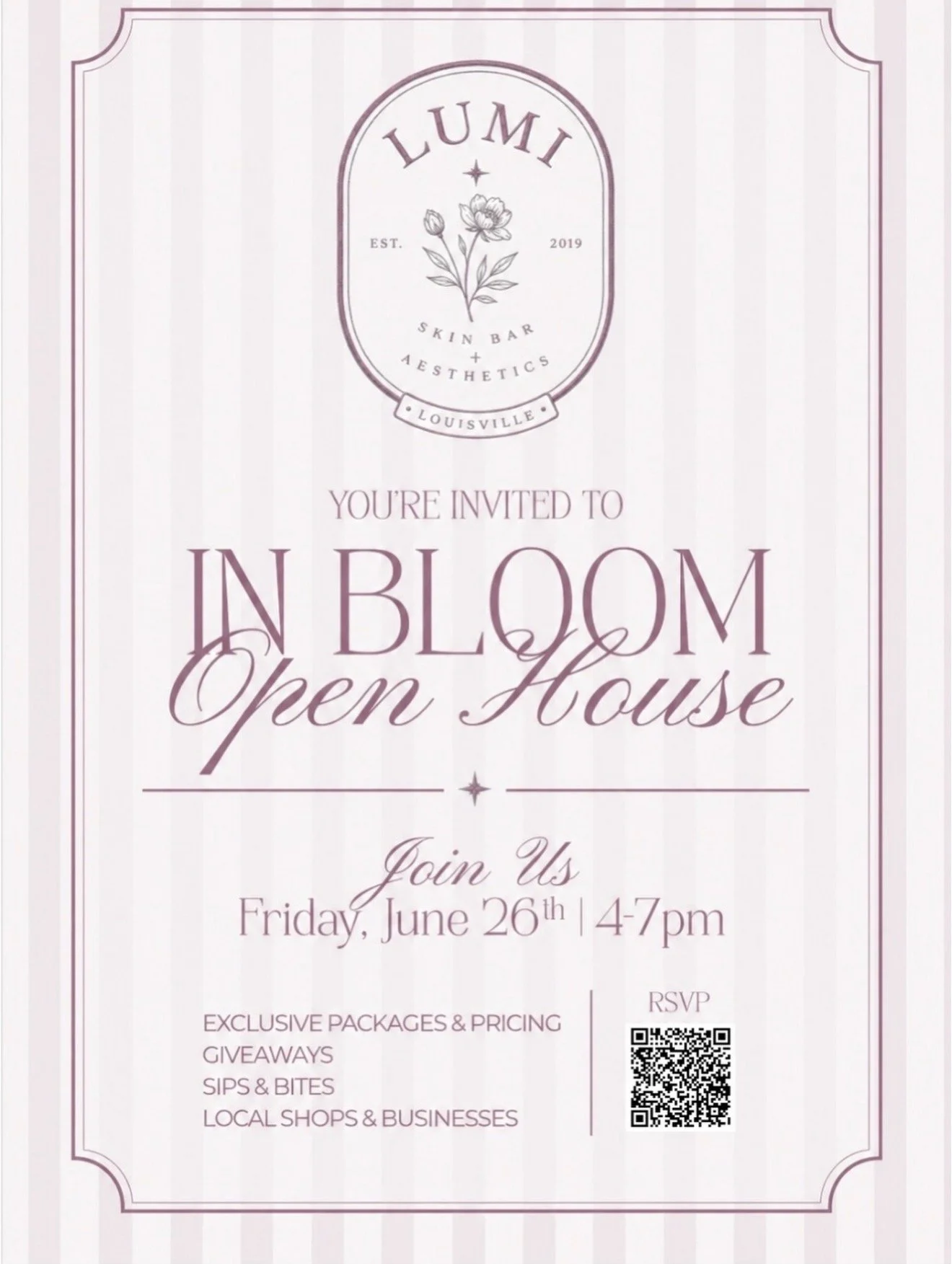 In Bloom Open House 