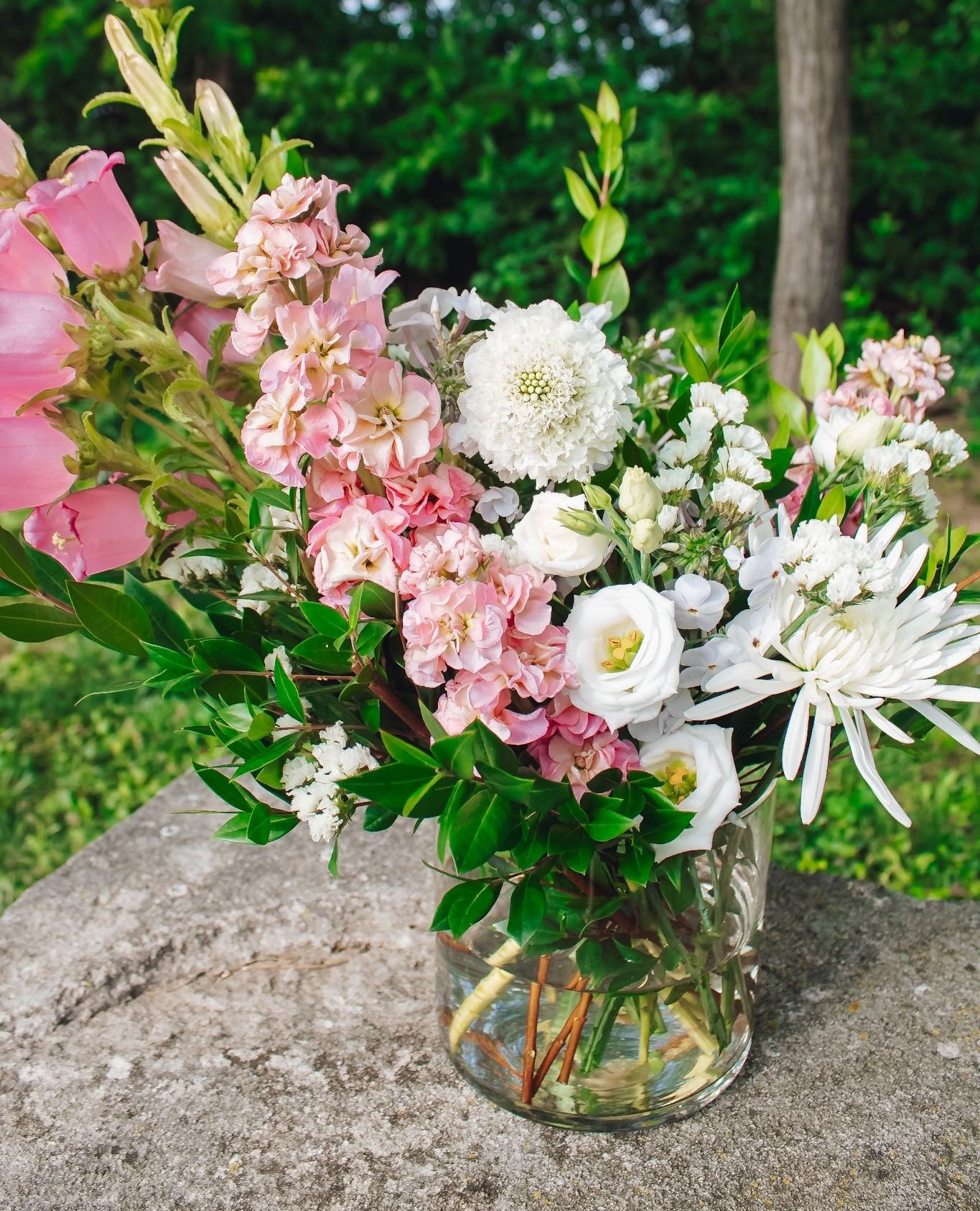 Blushing blooms have us blushing, and your wife too if you got her some flowers this week 😉 Open 10-5 pm!