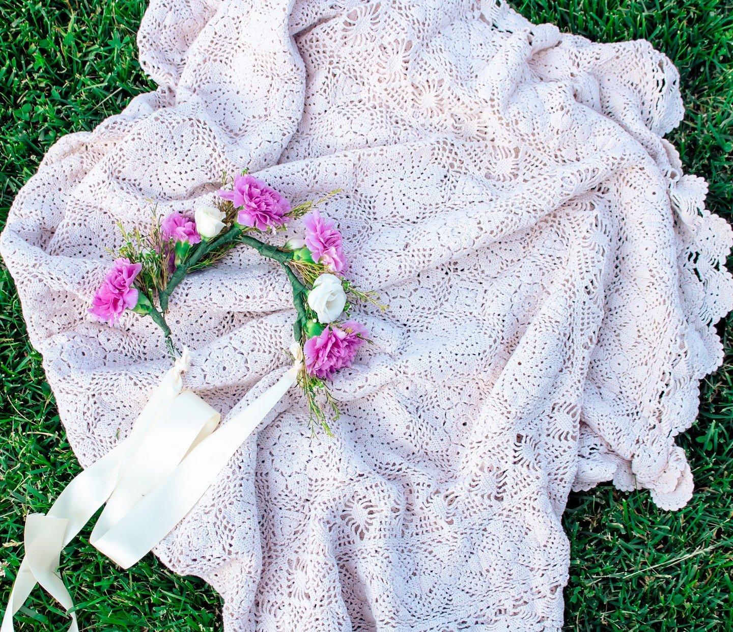 Summer festivals call for flower crowns, DM us for info on custom flower crowns 🌞