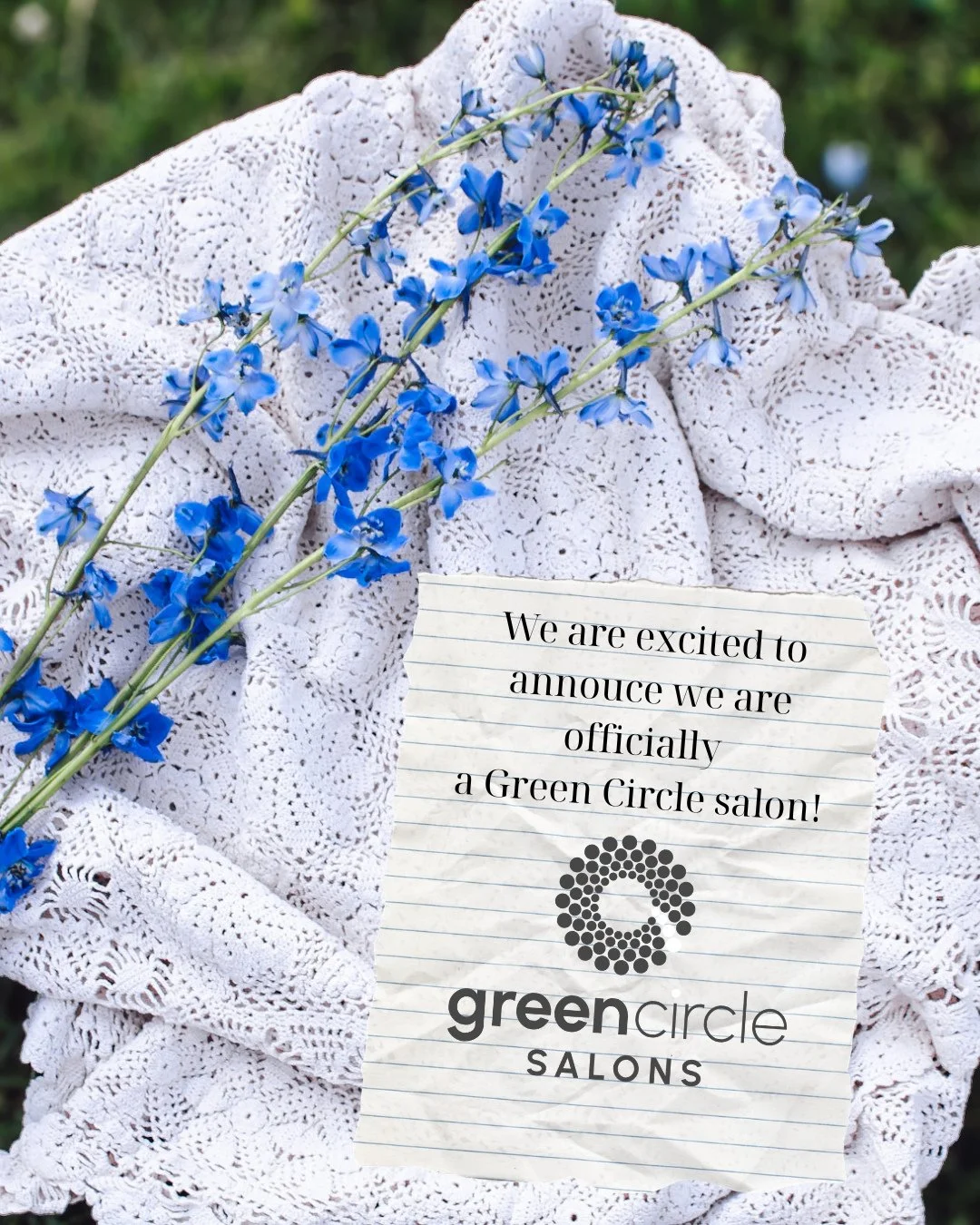 We are so excited to take this next step as a salon! Sustainability is one of our main goals here at Cottage Core and we are excited to be recycling on salon products!