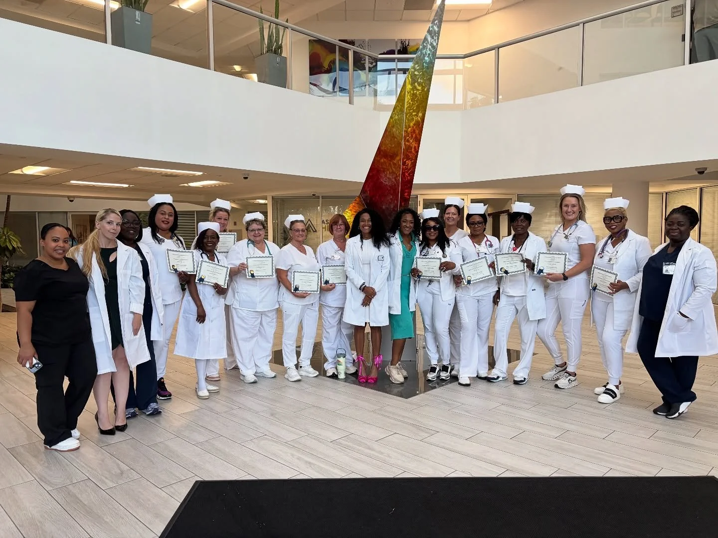 A massive congratulations to the nursing class of 2025! As you begin this new chapter, remember that you're part of a global community that's shaping the future of healthcare. Our team is comprised of seasoned nurses, MDs, and healthcare experts who 