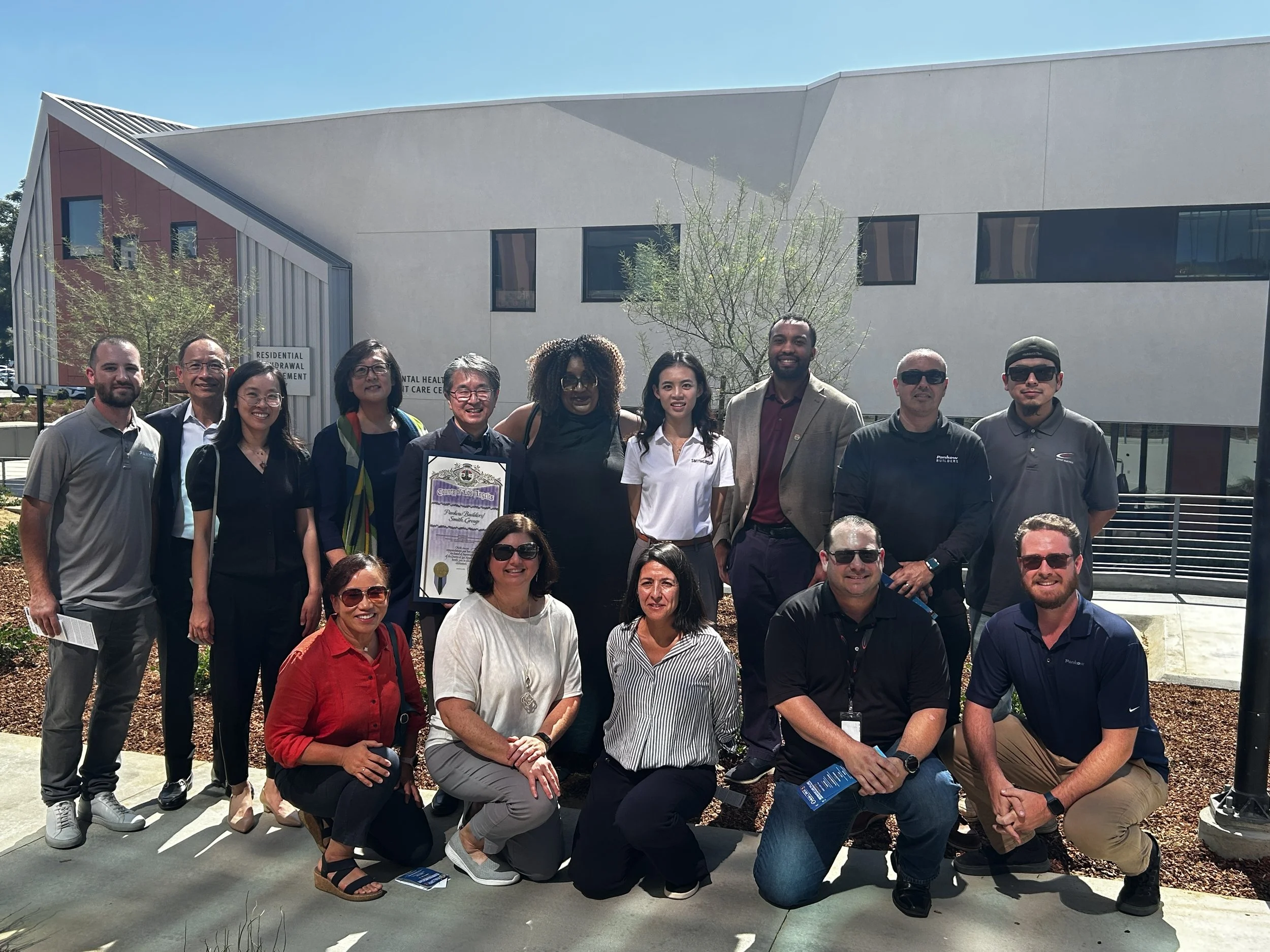 Pankow Builders and County of Los Angeles Celebrate Ribbon Cutting of New 34,000 SF Behavioral Health Campus at Los Angeles General Medical Center