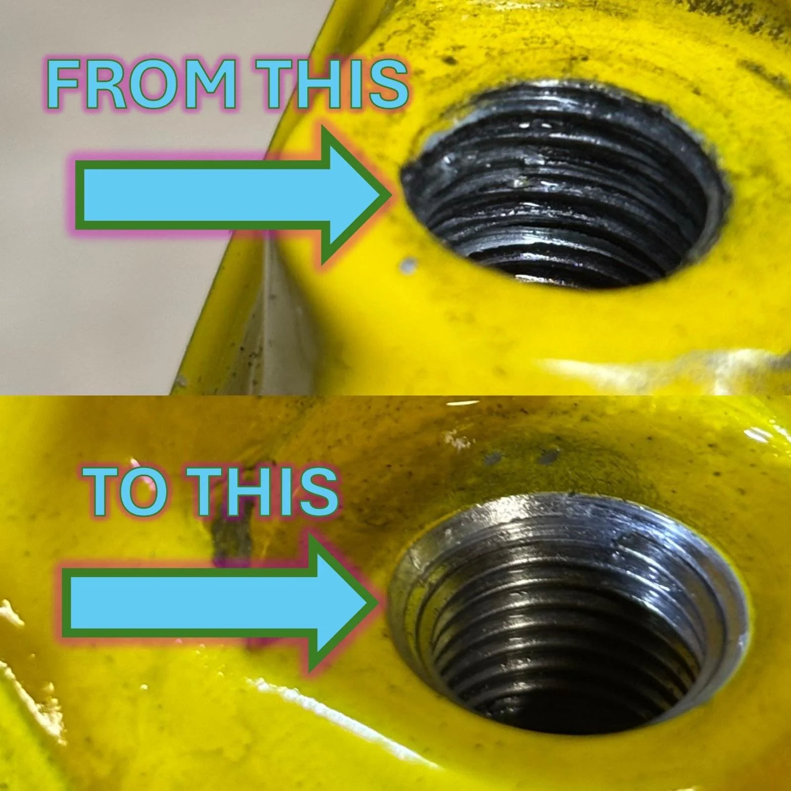 Emergency machining and repair of a damaged industrial component, precision‑machined replacement part manufactured in Northamptonshire to restore equipment during breakdown.