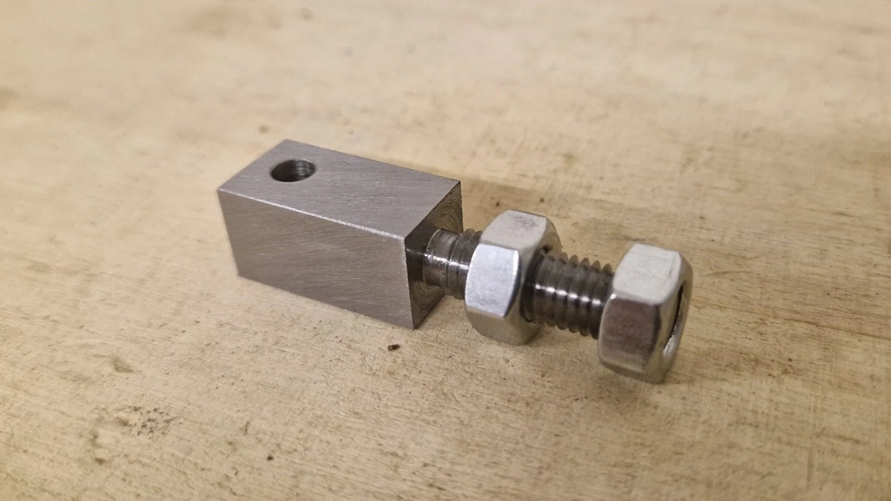 Precision manual milling on a Warco Super Major Vario, machining brackets, housings and custom components for engineering projects in Northamptonshire.