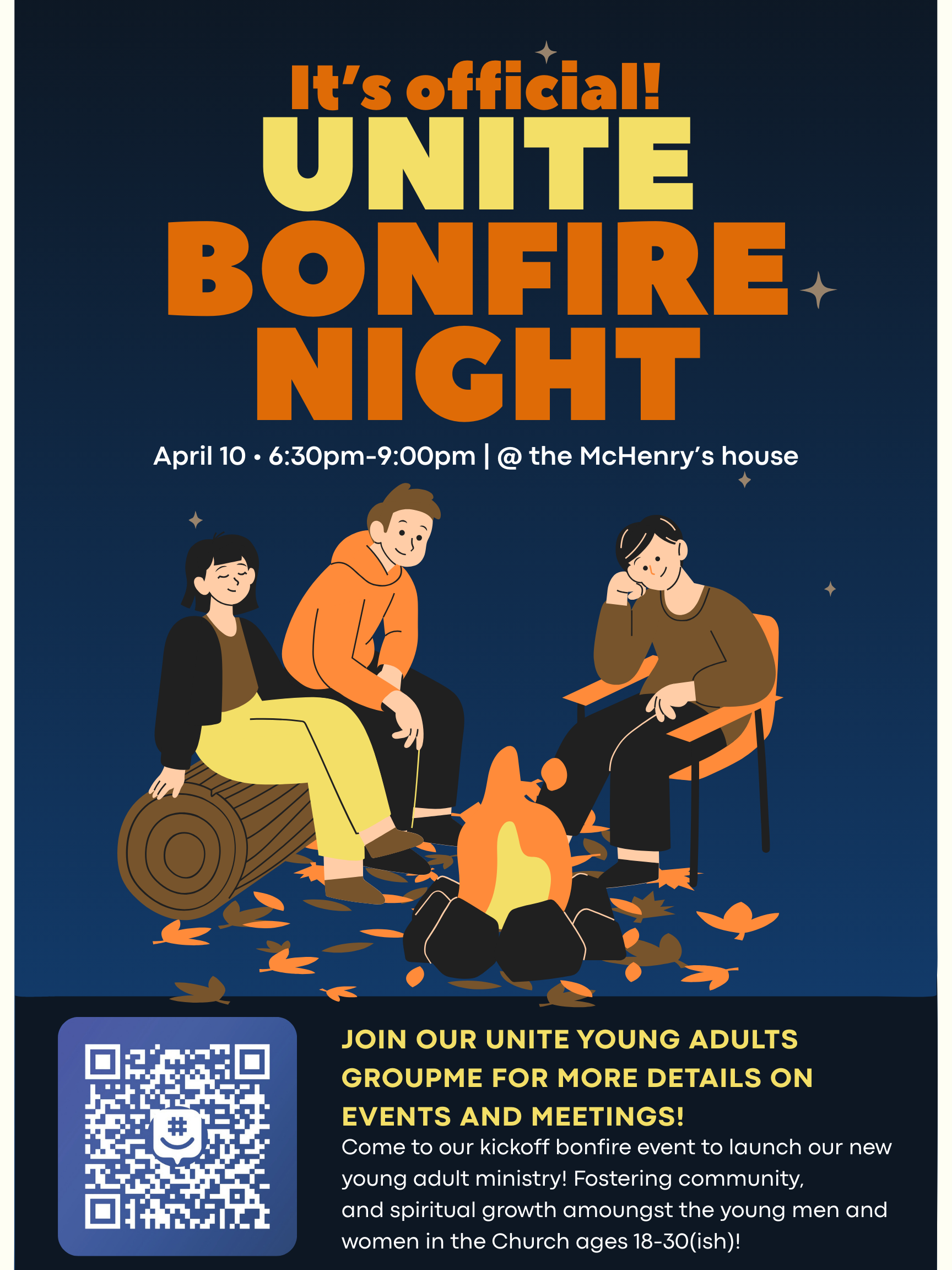 UNITE Young Adult Bonfire