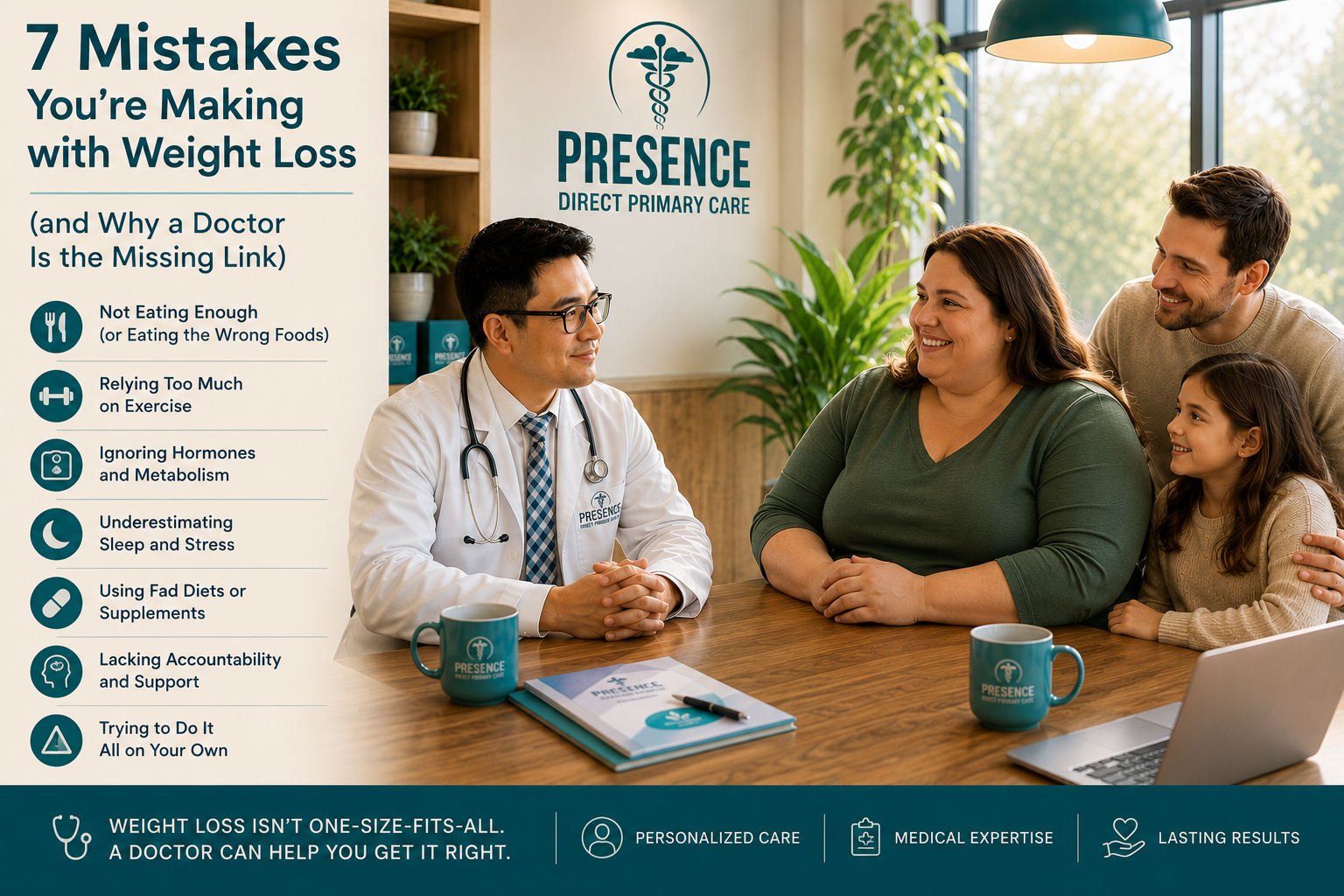 7 Mistakes You’re Making with Weight Loss (and Why a Doctor Is the Missing Link)