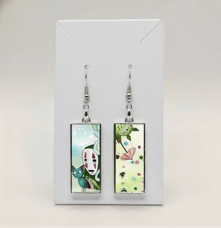 The Soot Covered Earring Series